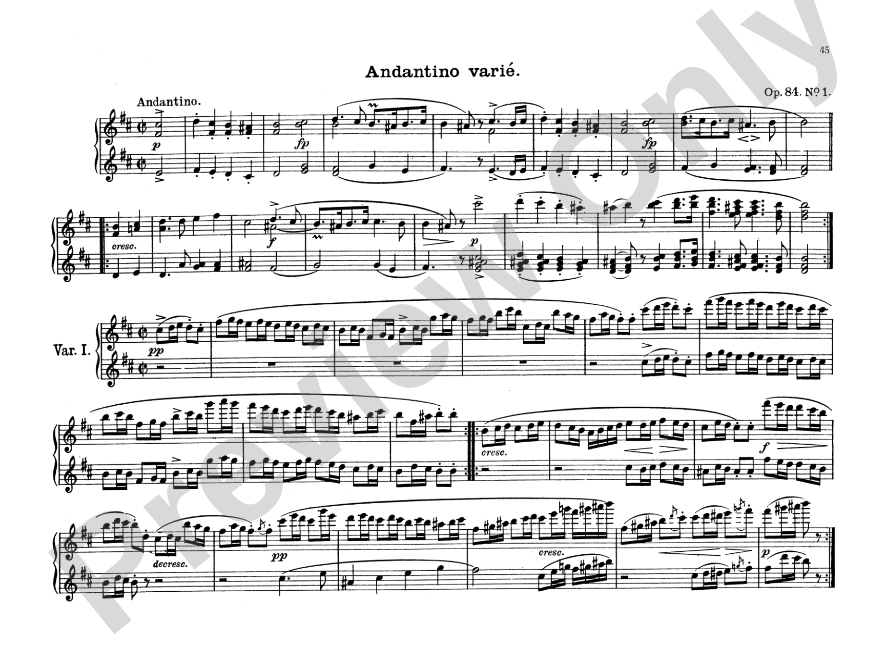 Schubert: Original Compositions for Four Hands, Volume III