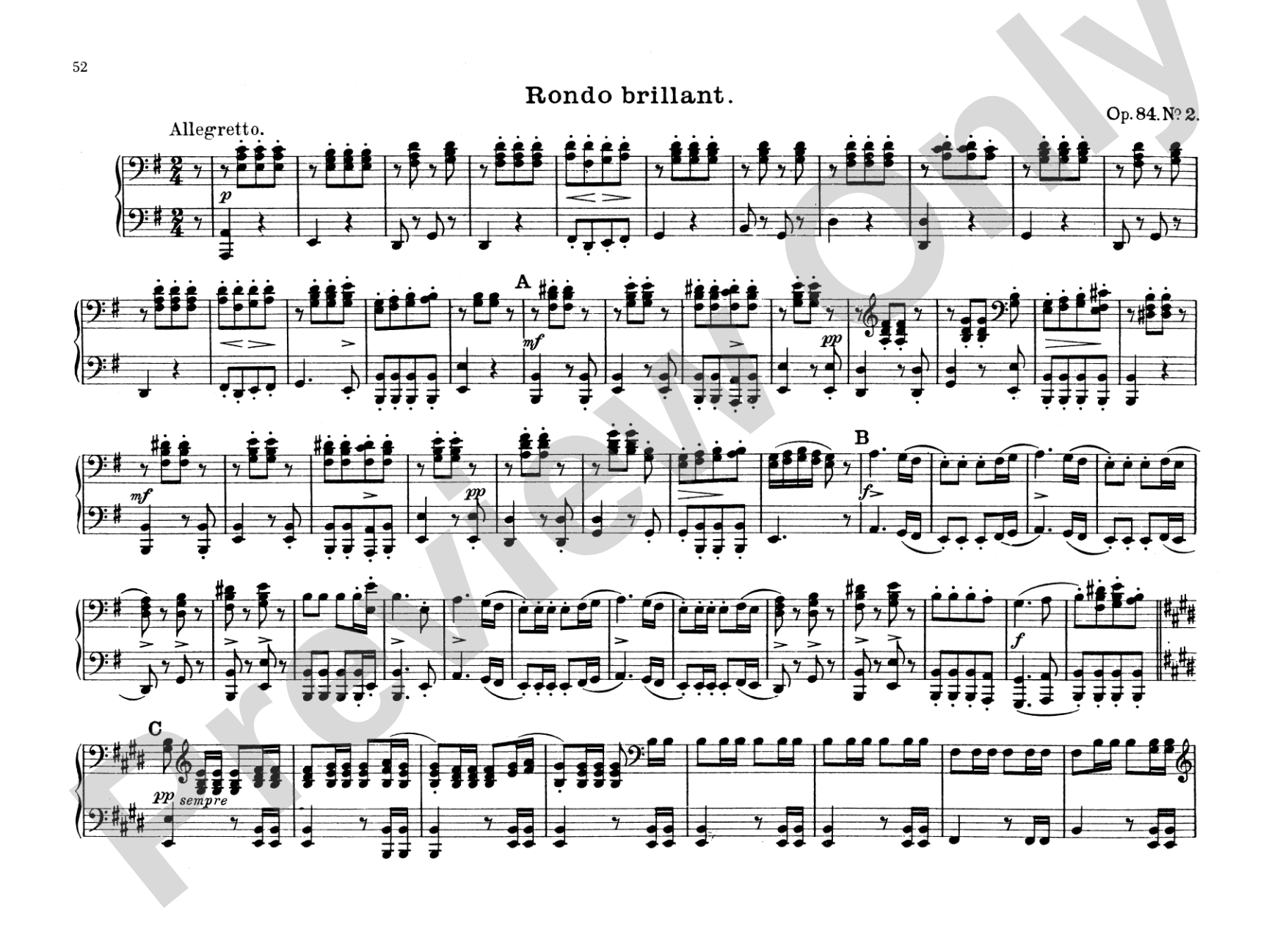 Schubert: Original Compositions for Four Hands, Volume III
