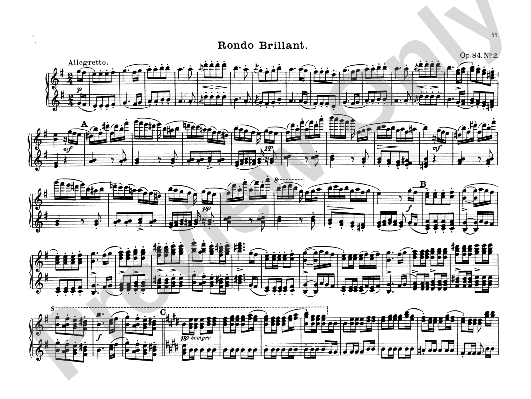 Schubert: Original Compositions for Four Hands, Volume III