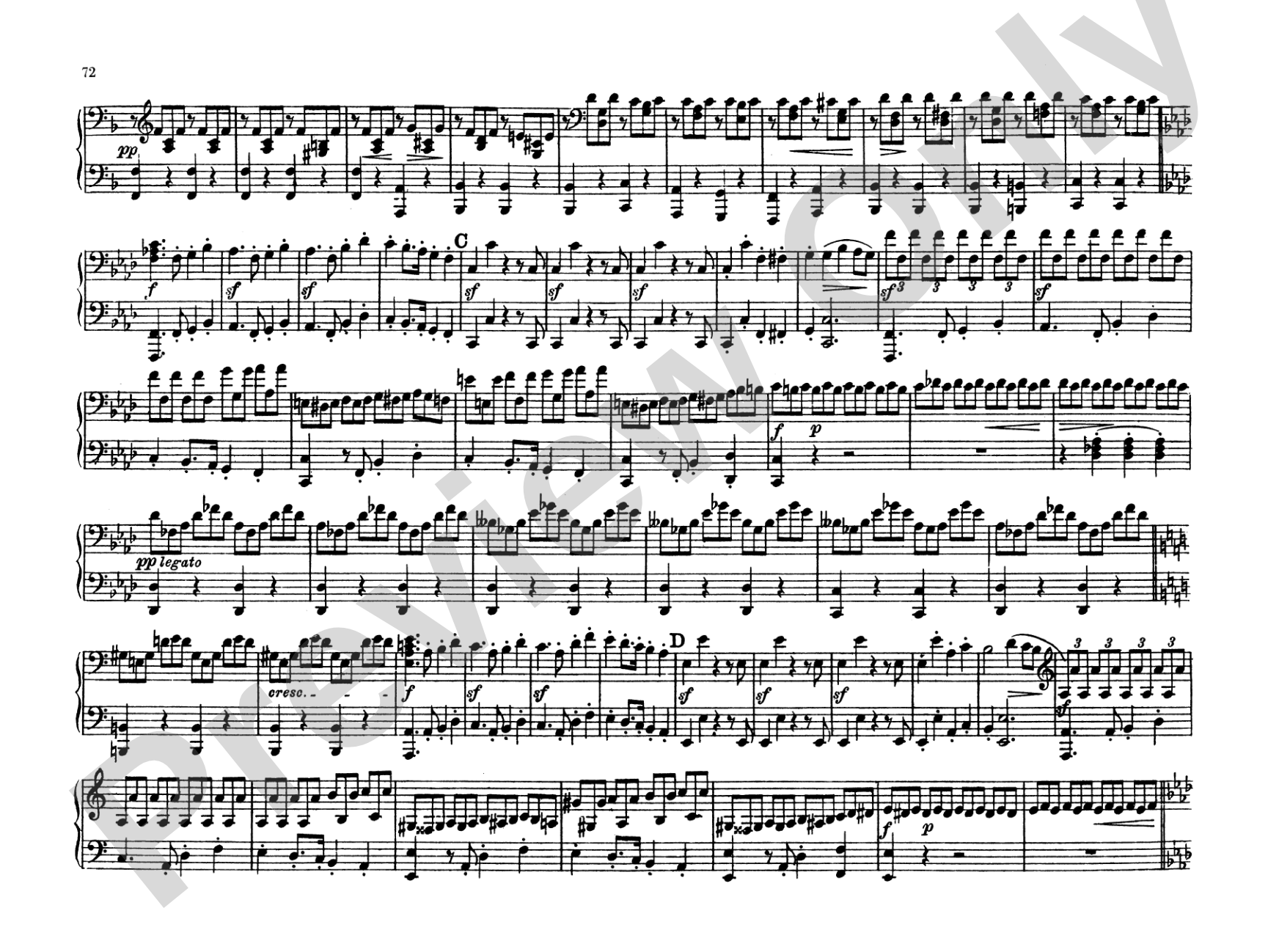 Schubert: Original Compositions for Four Hands, Volume III