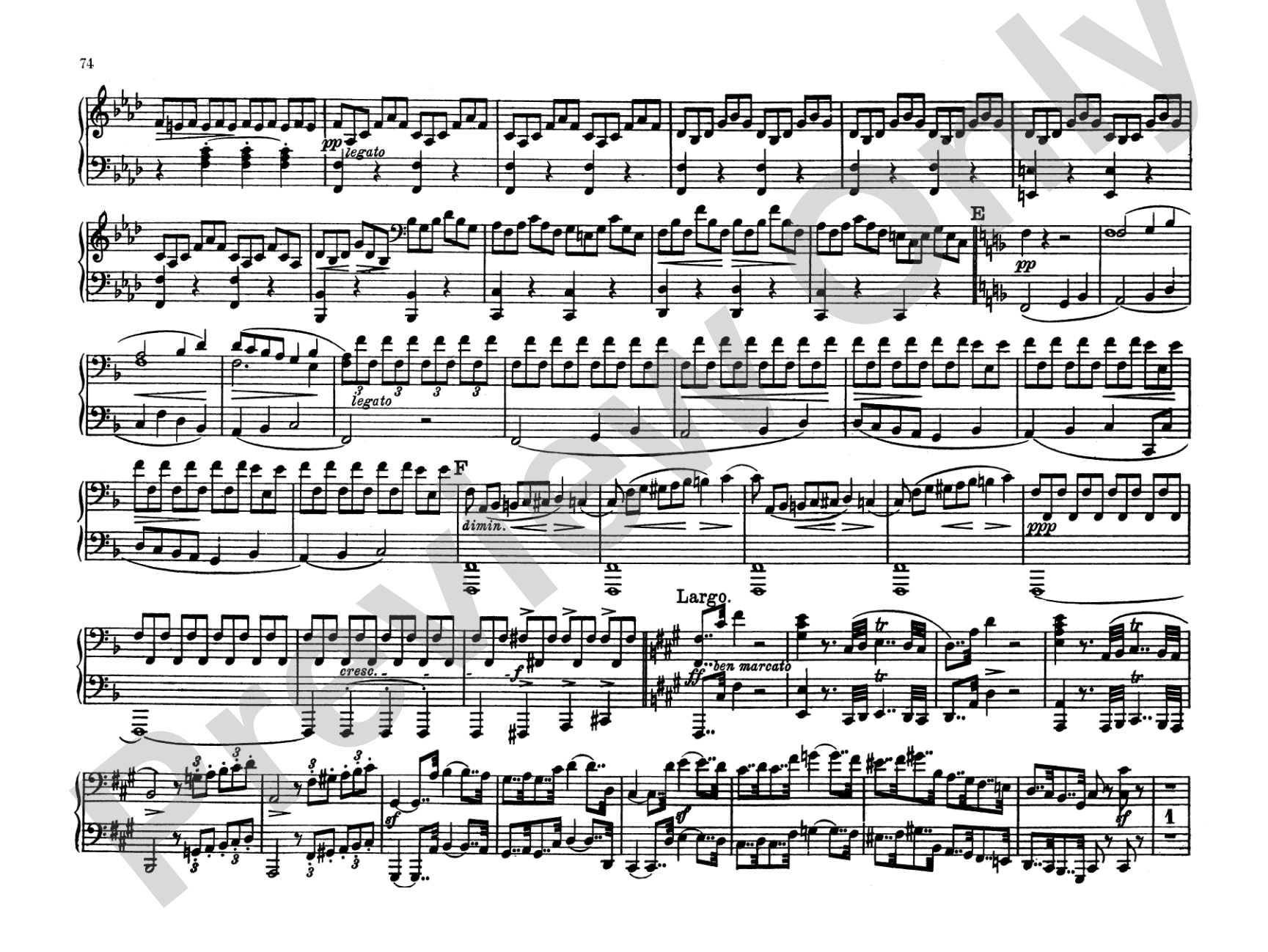 Schubert: Original Compositions for Four Hands, Volume III