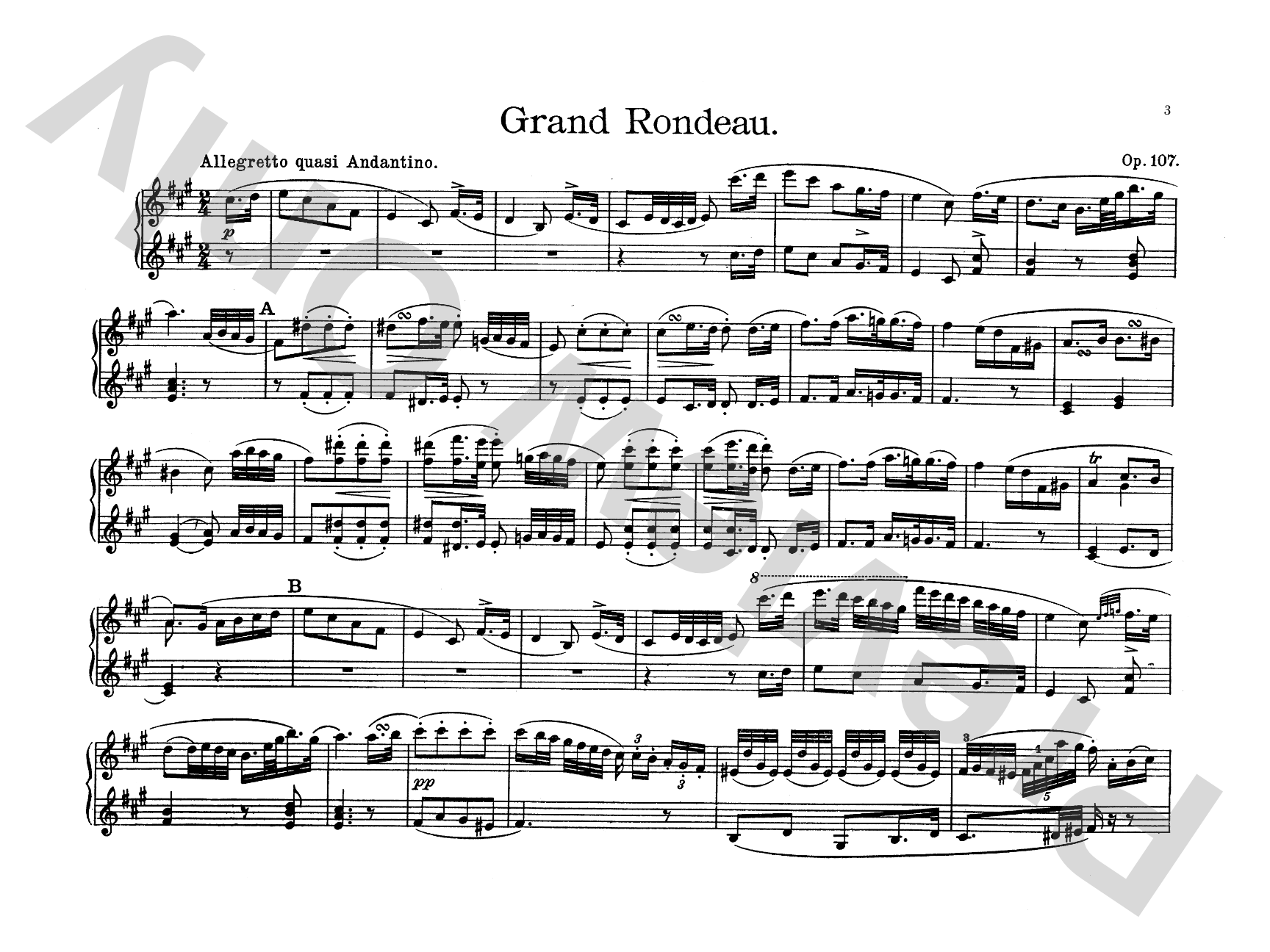 Schubert: Original Compositions for Four Hands, Volume IV