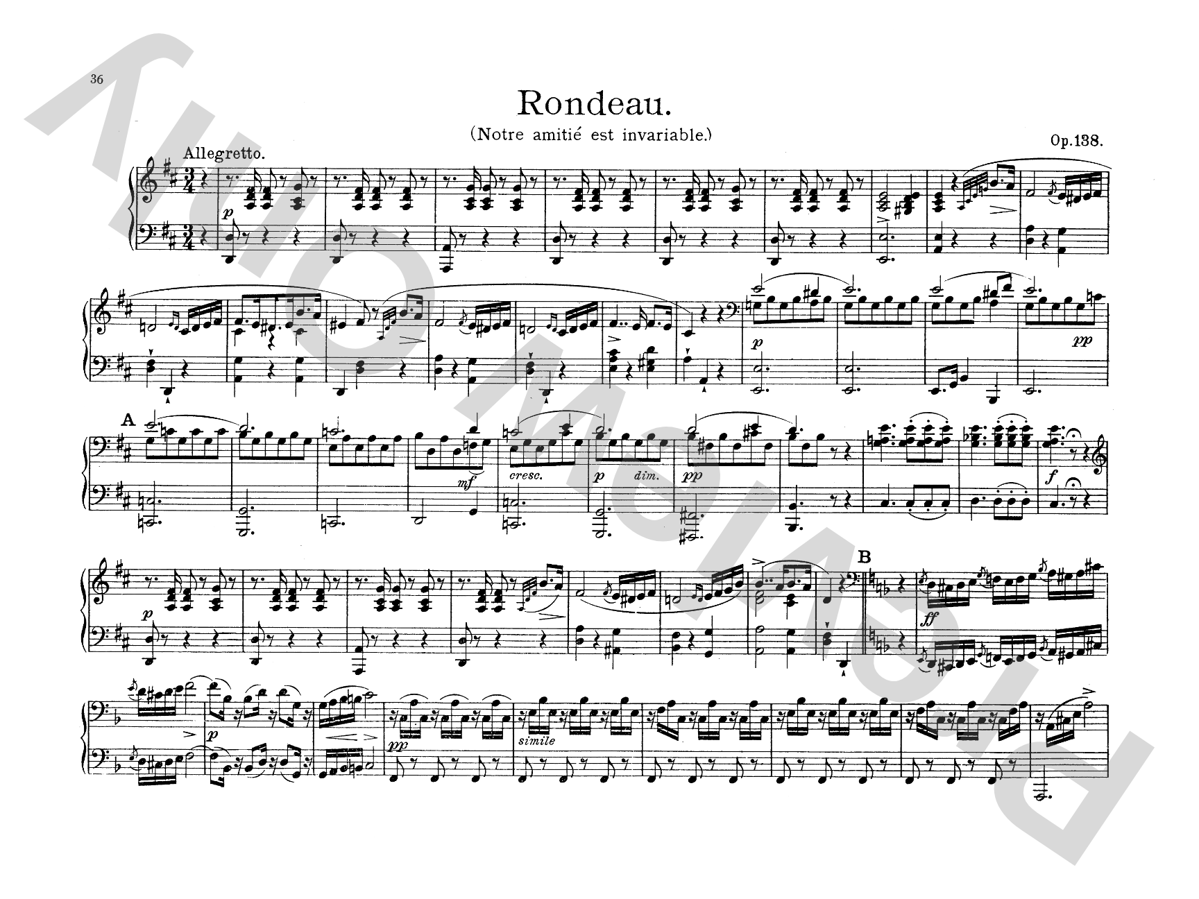 Schubert: Original Compositions for Four Hands, Volume IV