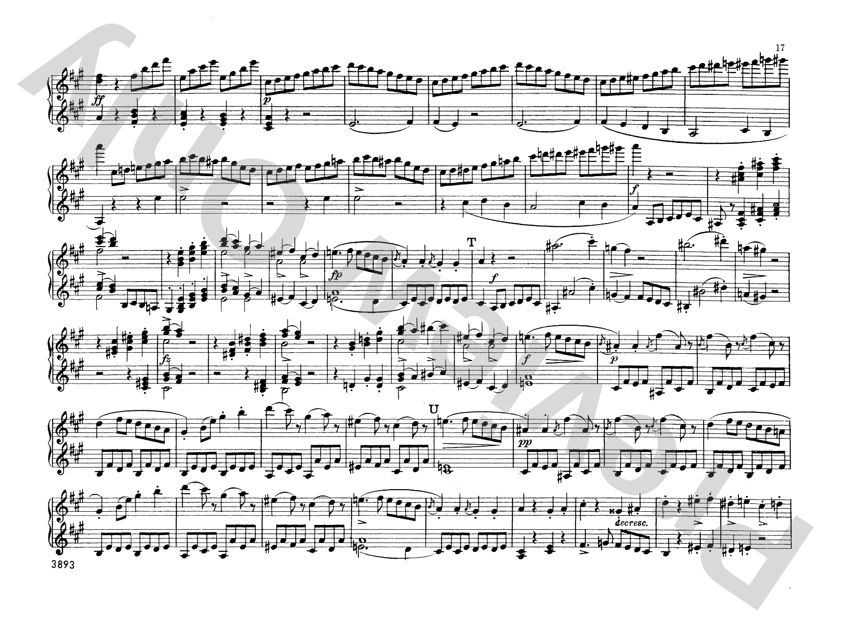 Schubert: Original Compositions for Four Hands, Volume V