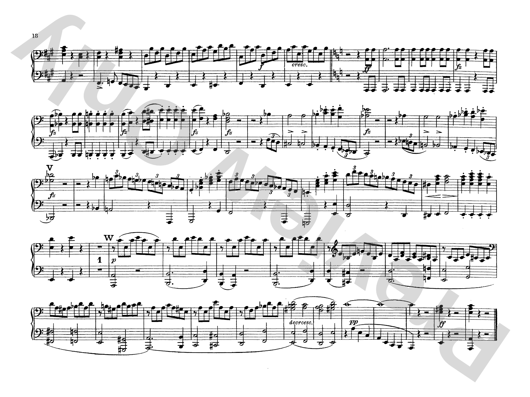 Schubert: Original Compositions for Four Hands, Volume V