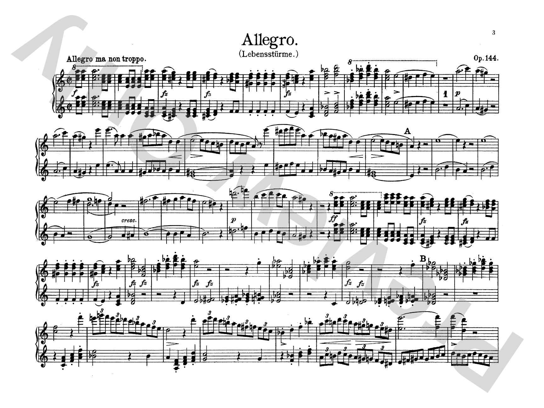 Schubert: Original Compositions for Four Hands, Volume V