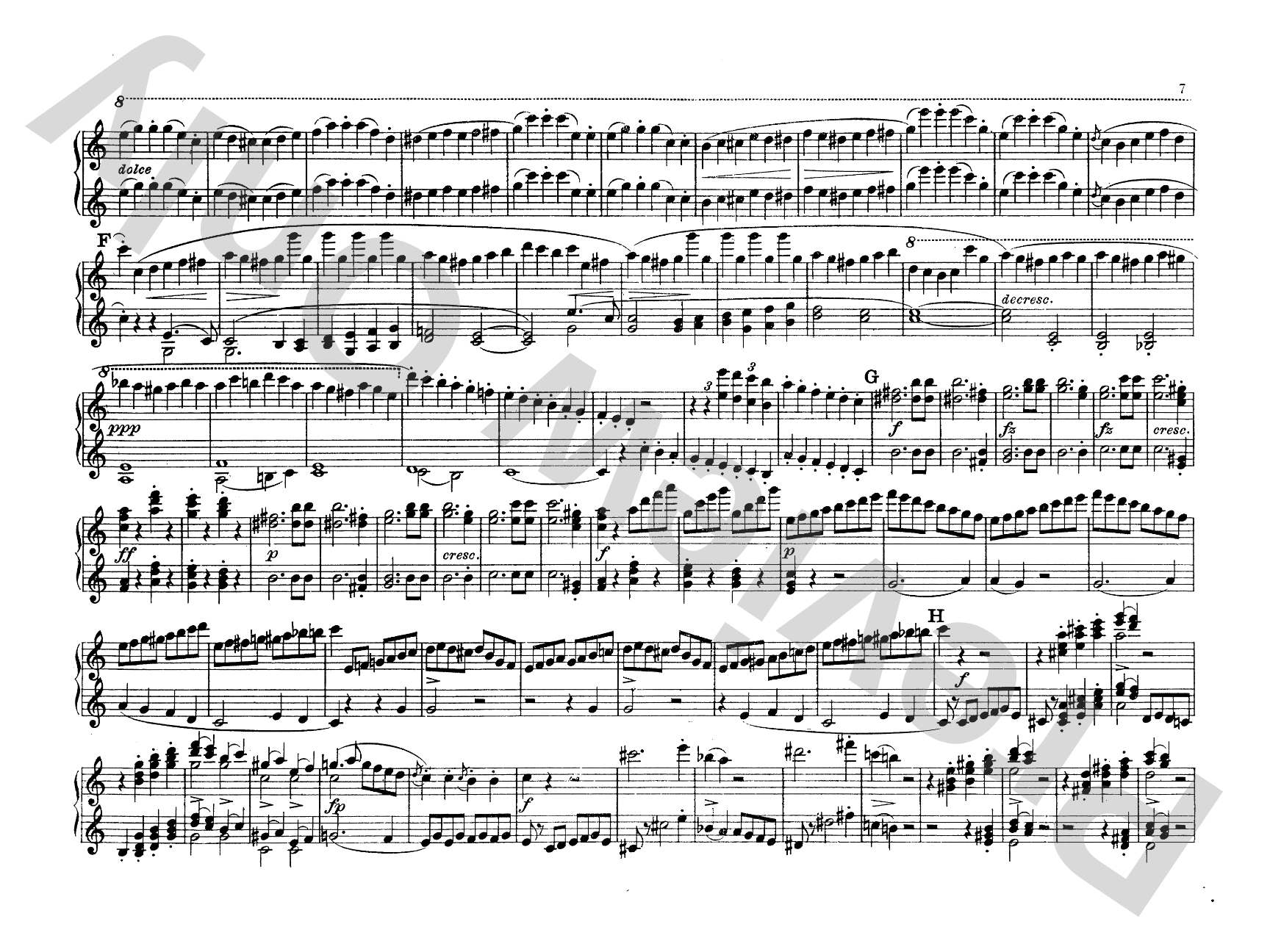 Schubert: Original Compositions for Four Hands, Volume V