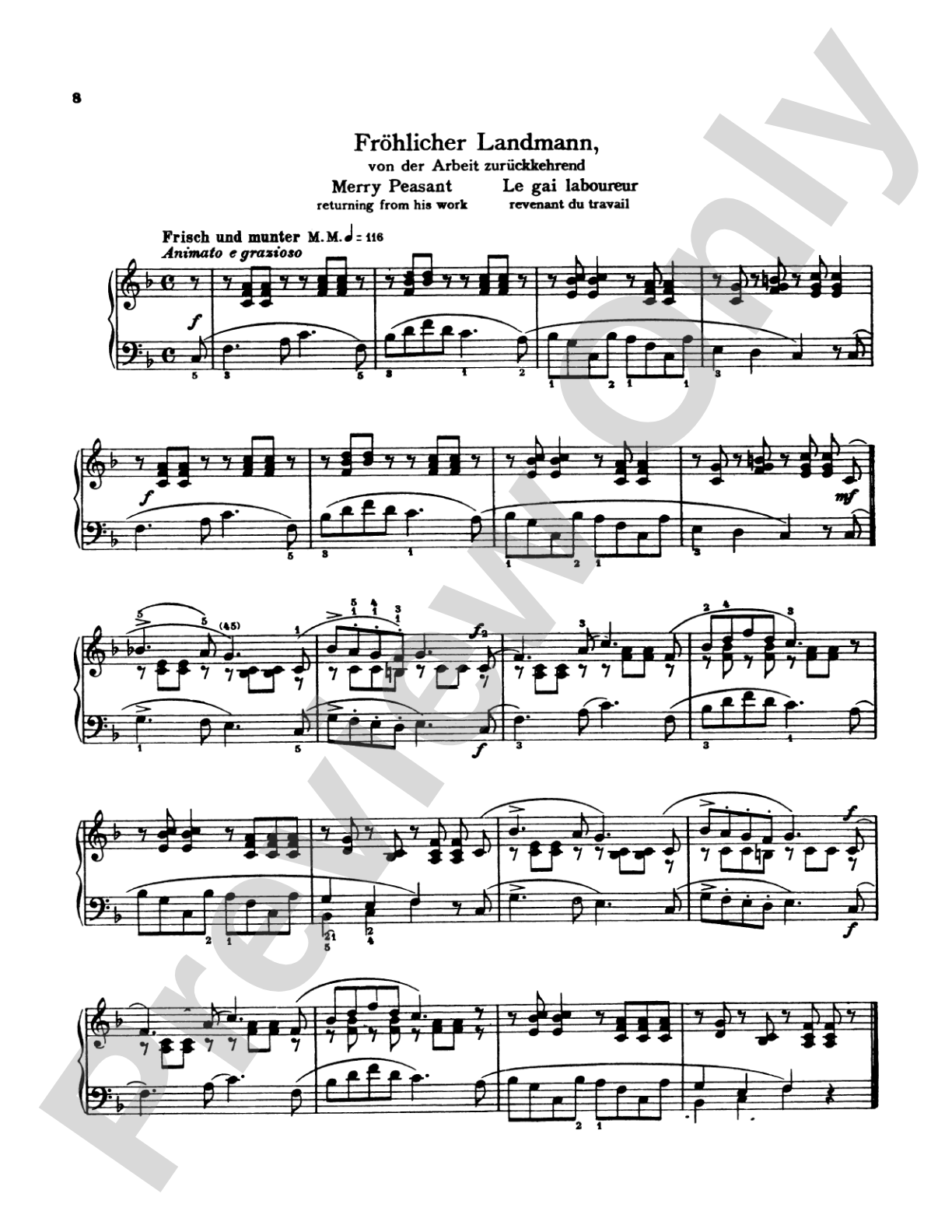 Schumann: Album for the Young, Op. 68