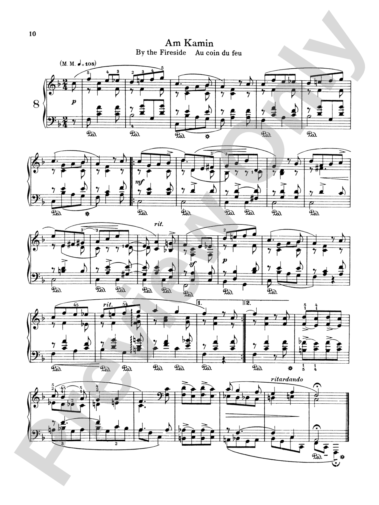 Schumann: Scenes from Childhood, Op. 15