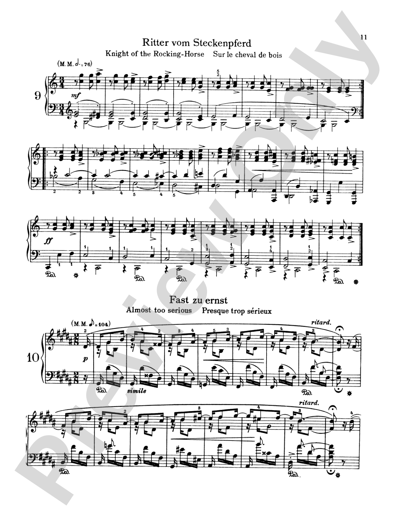 Schumann: Scenes from Childhood, Op. 15