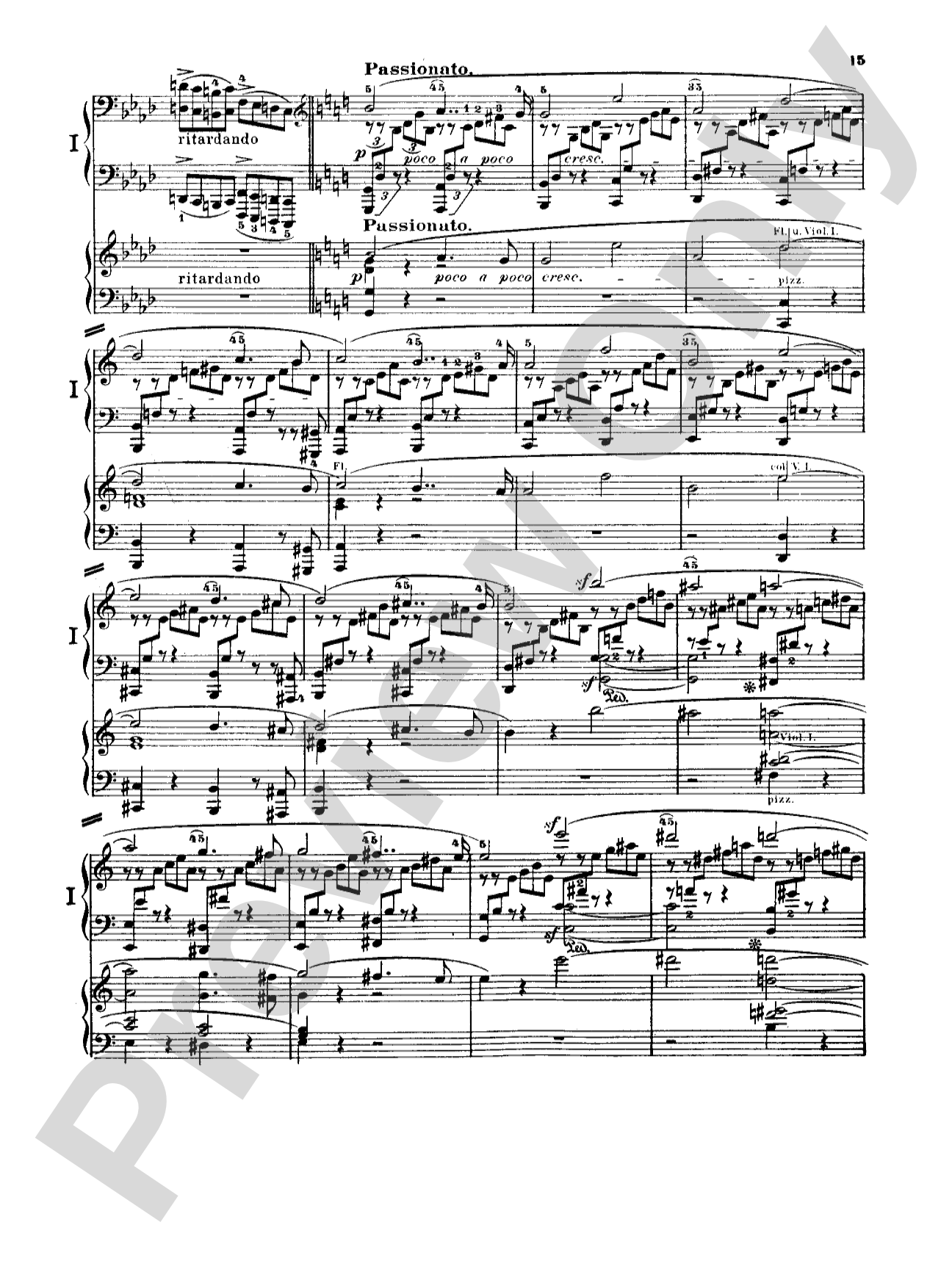 Schumann: Piano Concerto in A Minor, Op. 54: Piano Duo (2 Pianos, 4 Hands) Book (2 copies required)