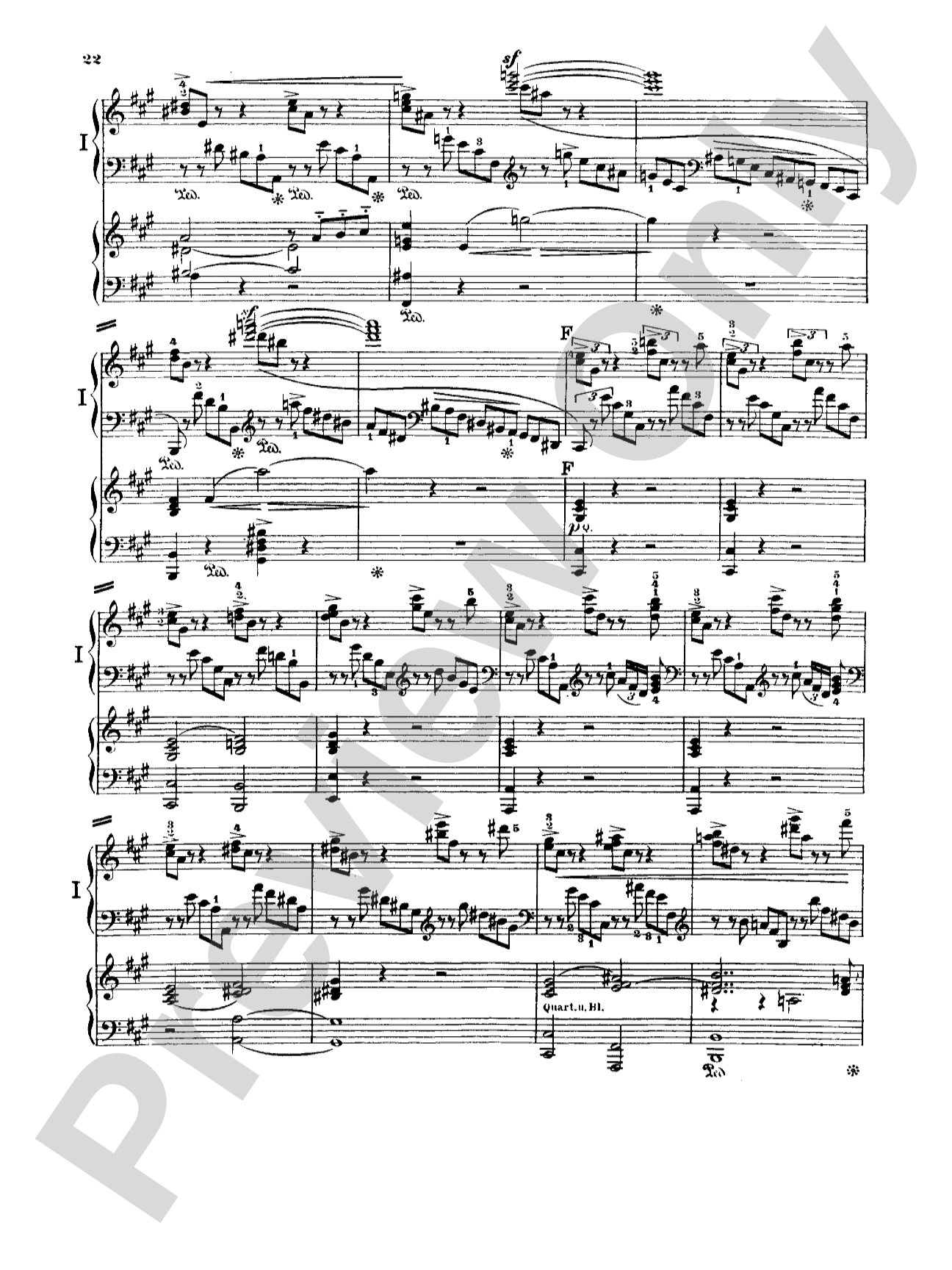 Schumann: Piano Concerto in A Minor, Op. 54: Piano Duo (2 Pianos, 4 Hands) Book (2 copies required)