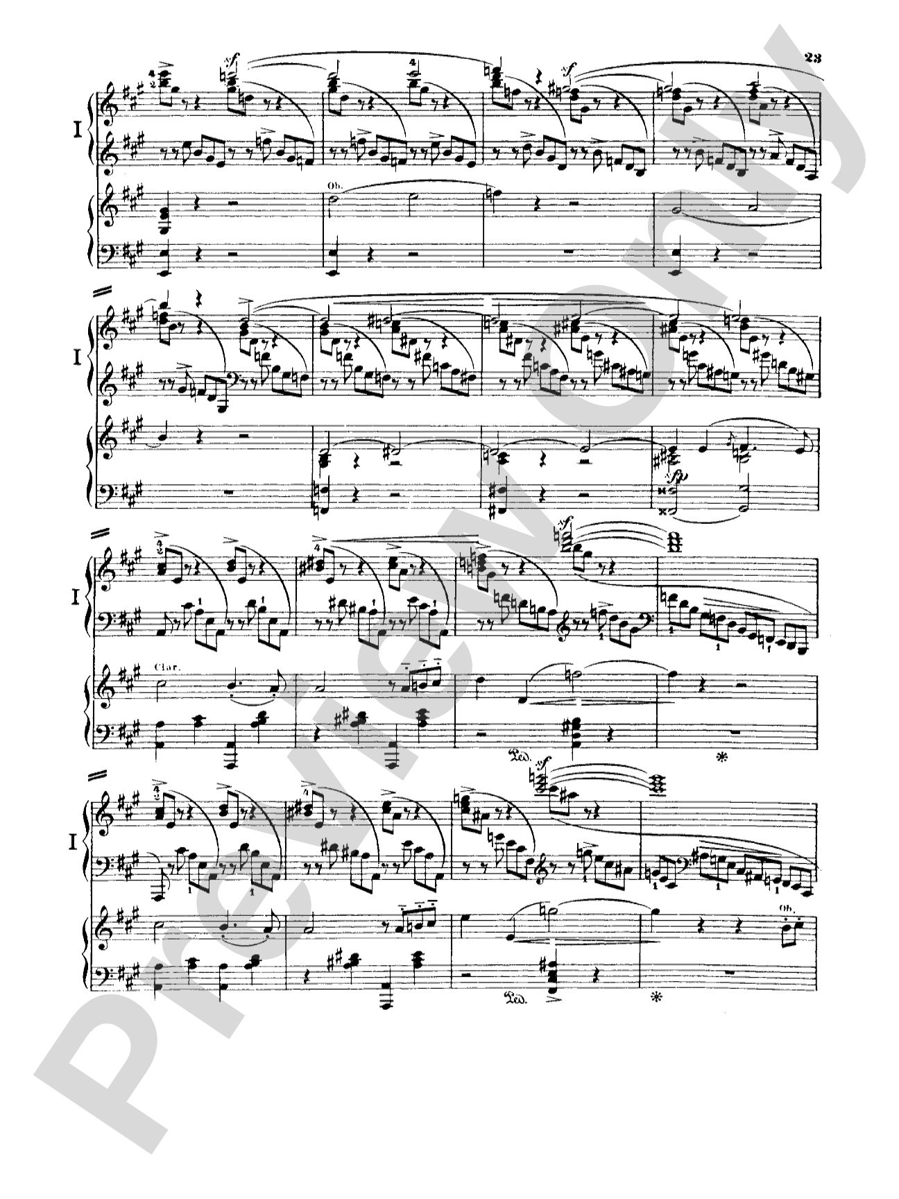 Schumann: Piano Concerto in A Minor, Op. 54: Piano Duo (2 Pianos, 4 Hands) Book (2 copies required)