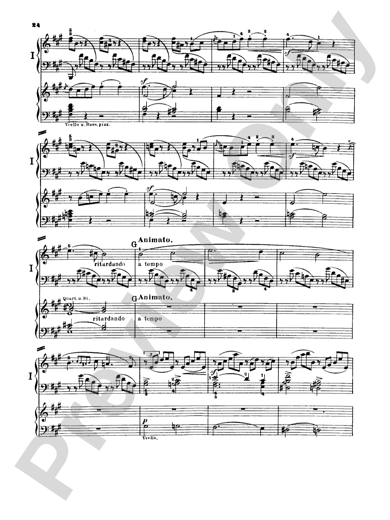 Schumann: Piano Concerto in A Minor, Op. 54: Piano Duo (2 Pianos, 4 Hands) Book (2 copies required)