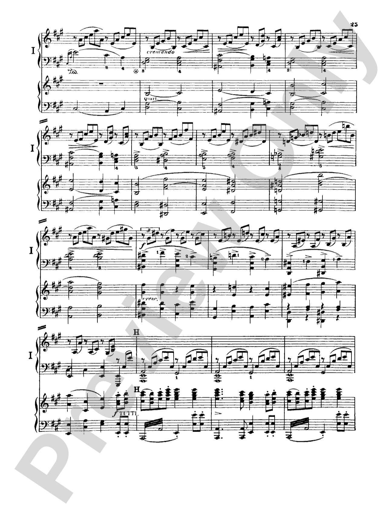 Schumann: Piano Concerto in A Minor, Op. 54: Piano Duo (2 Pianos, 4 Hands) Book (2 copies required)