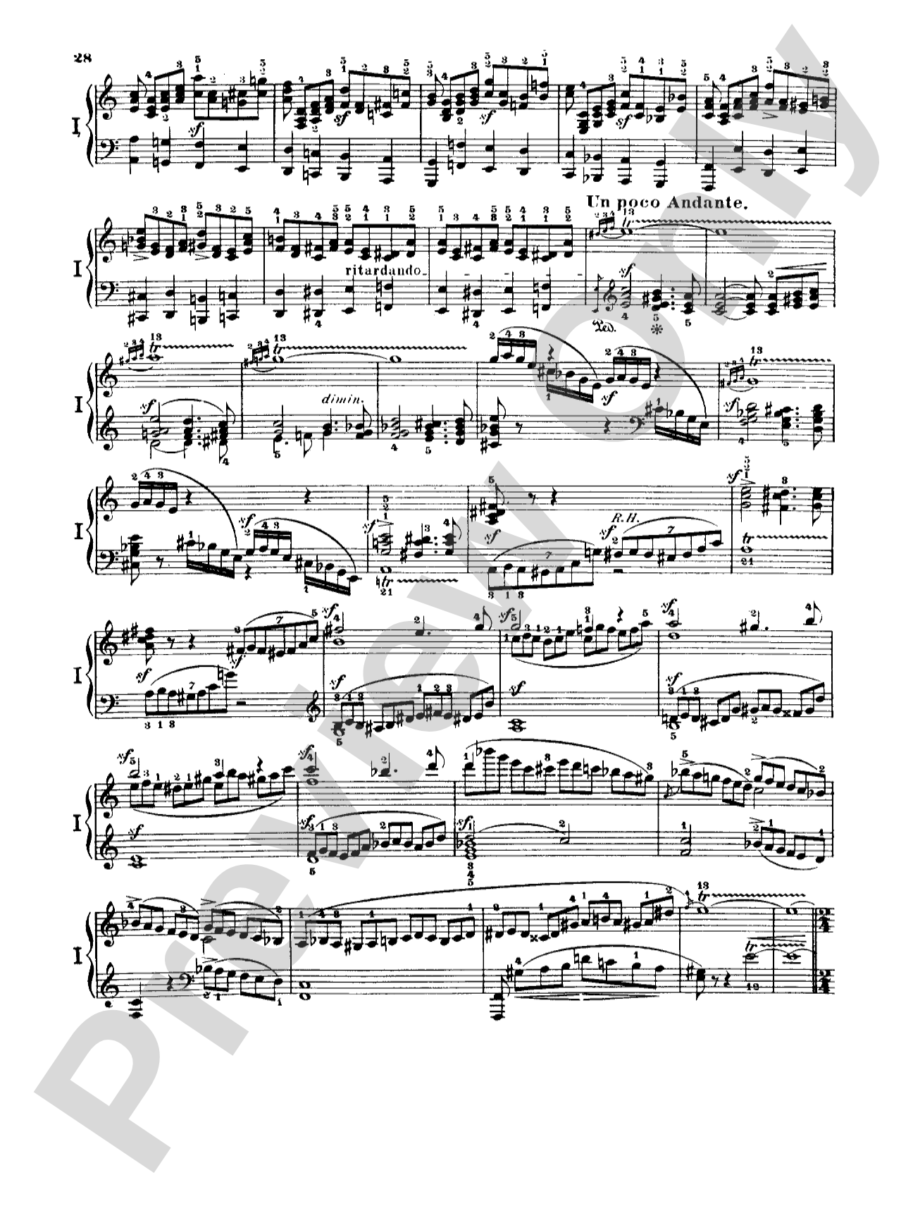 Schumann: Piano Concerto in A Minor, Op. 54: Piano Duo (2 Pianos, 4 Hands) Book (2 copies required)