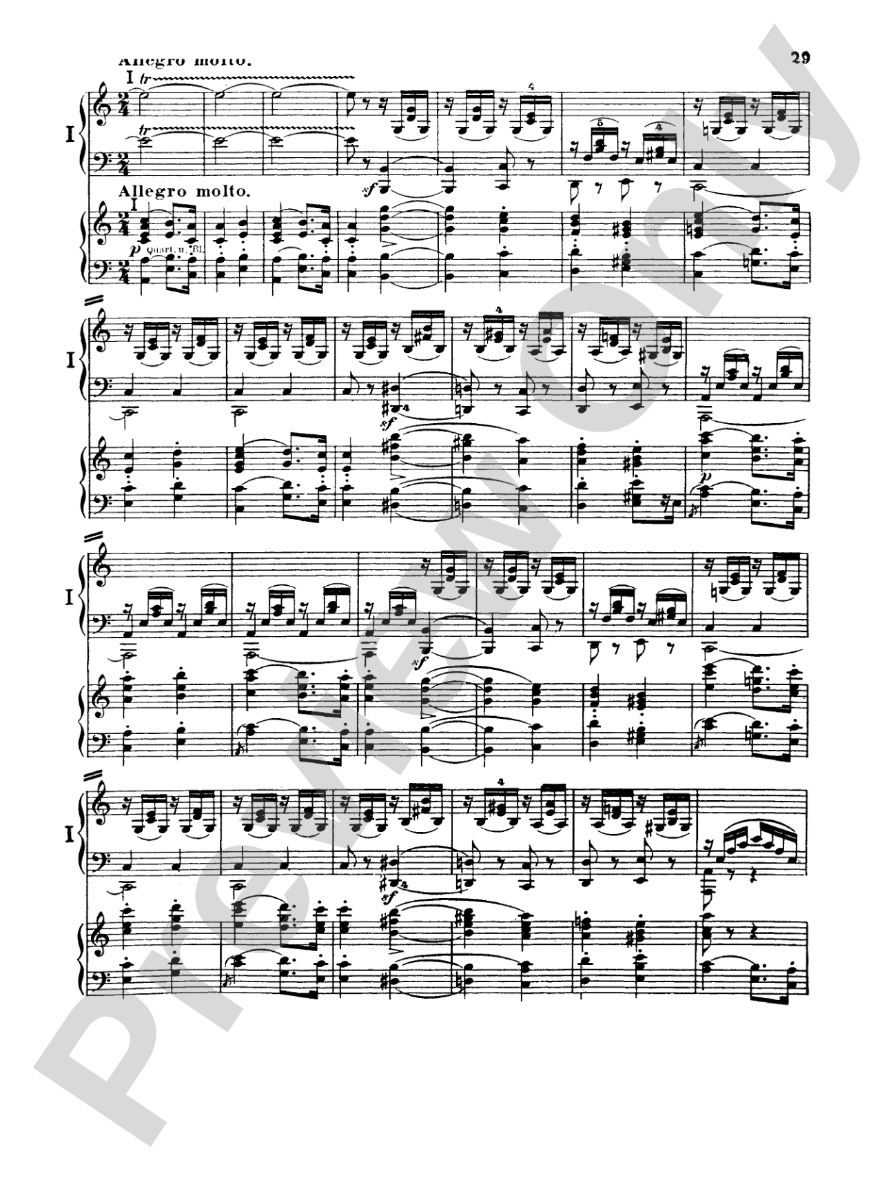Schumann: Piano Concerto in A Minor, Op. 54: Piano Duo (2 Pianos, 4 Hands) Book (2 copies required)