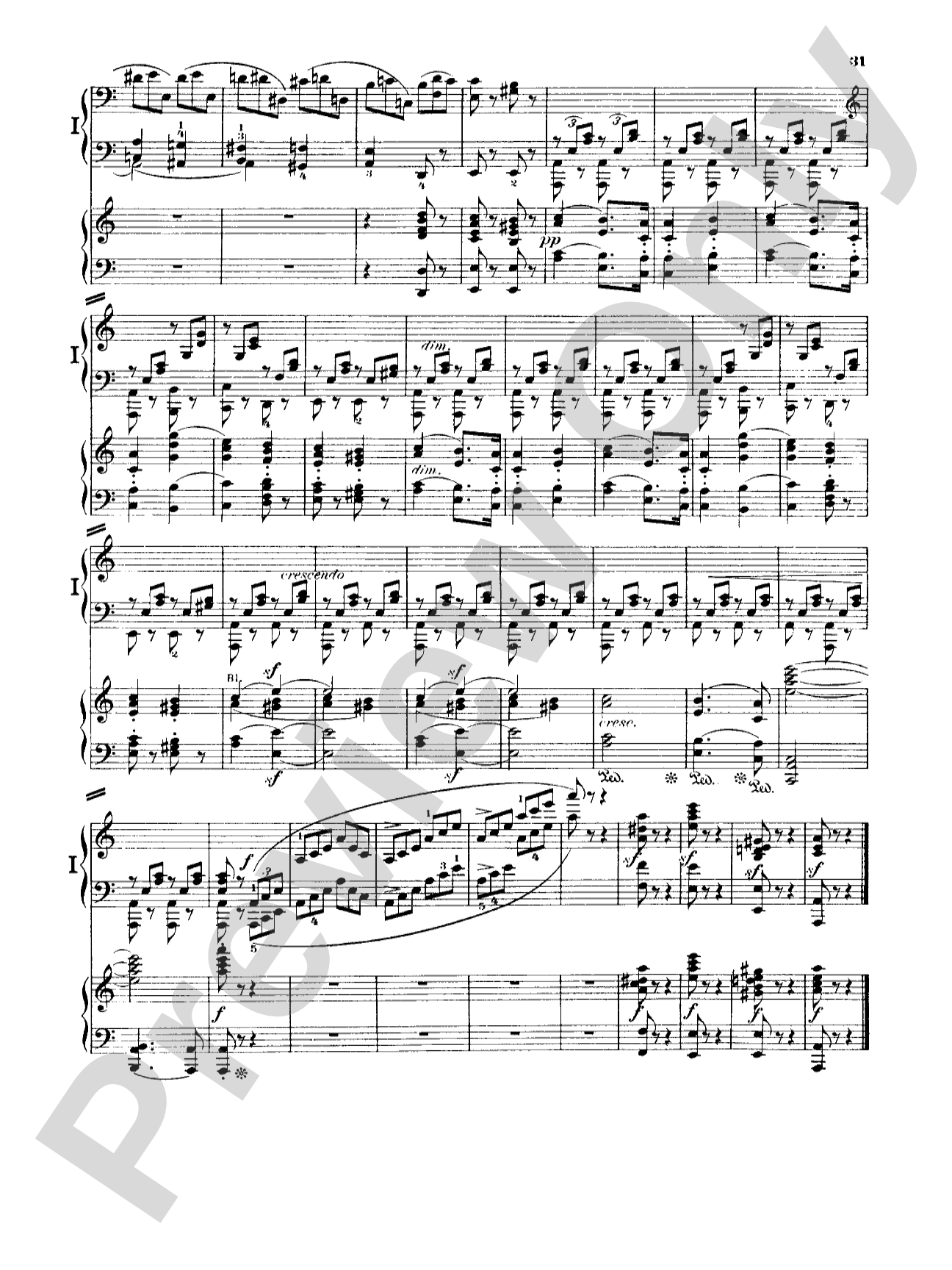 Schumann: Piano Concerto in A Minor, Op. 54: Piano Duo (2 Pianos, 4 Hands) Book (2 copies required)