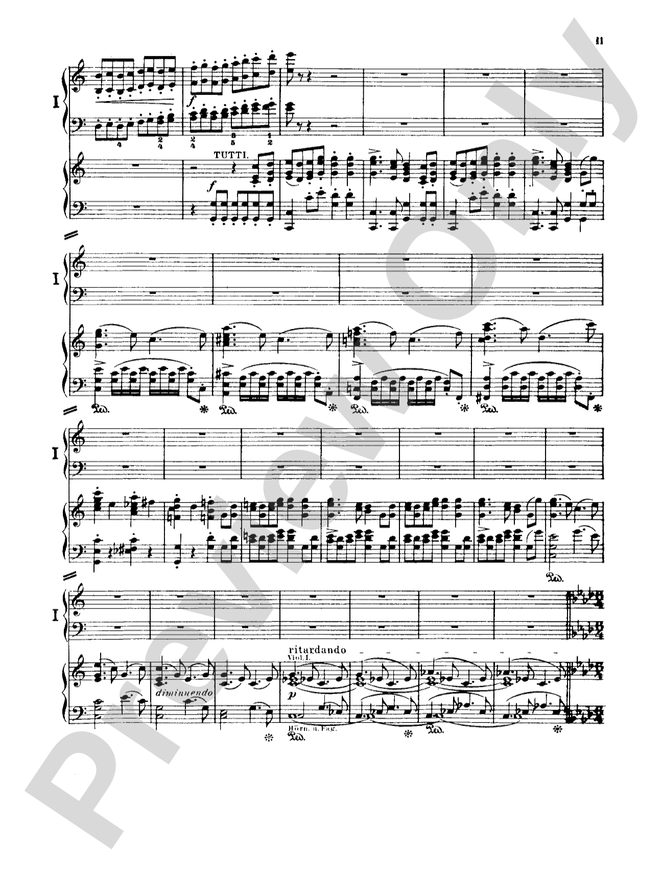 Schumann: Piano Concerto in A Minor, Op. 54: Piano Duo (2 Pianos, 4 Hands) Book (2 copies required)