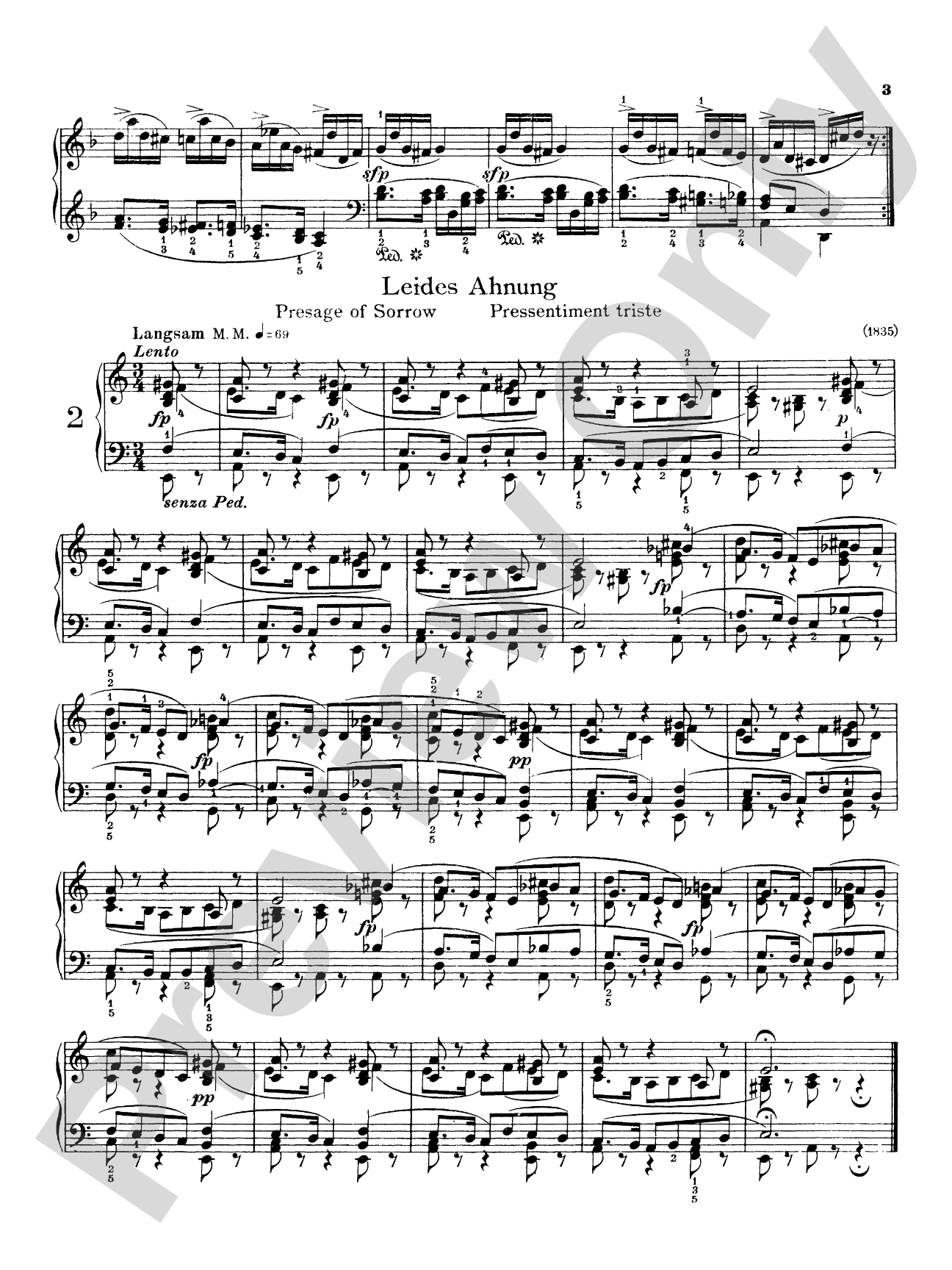 Schumann: Album Leaves (Albumblätter), Op. 124: Piano Book