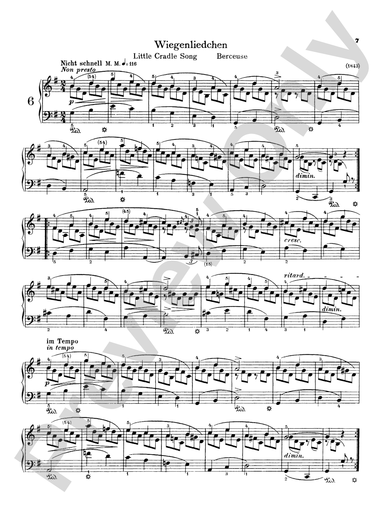 Schumann: Album Leaves (Albumblätter), Op. 124