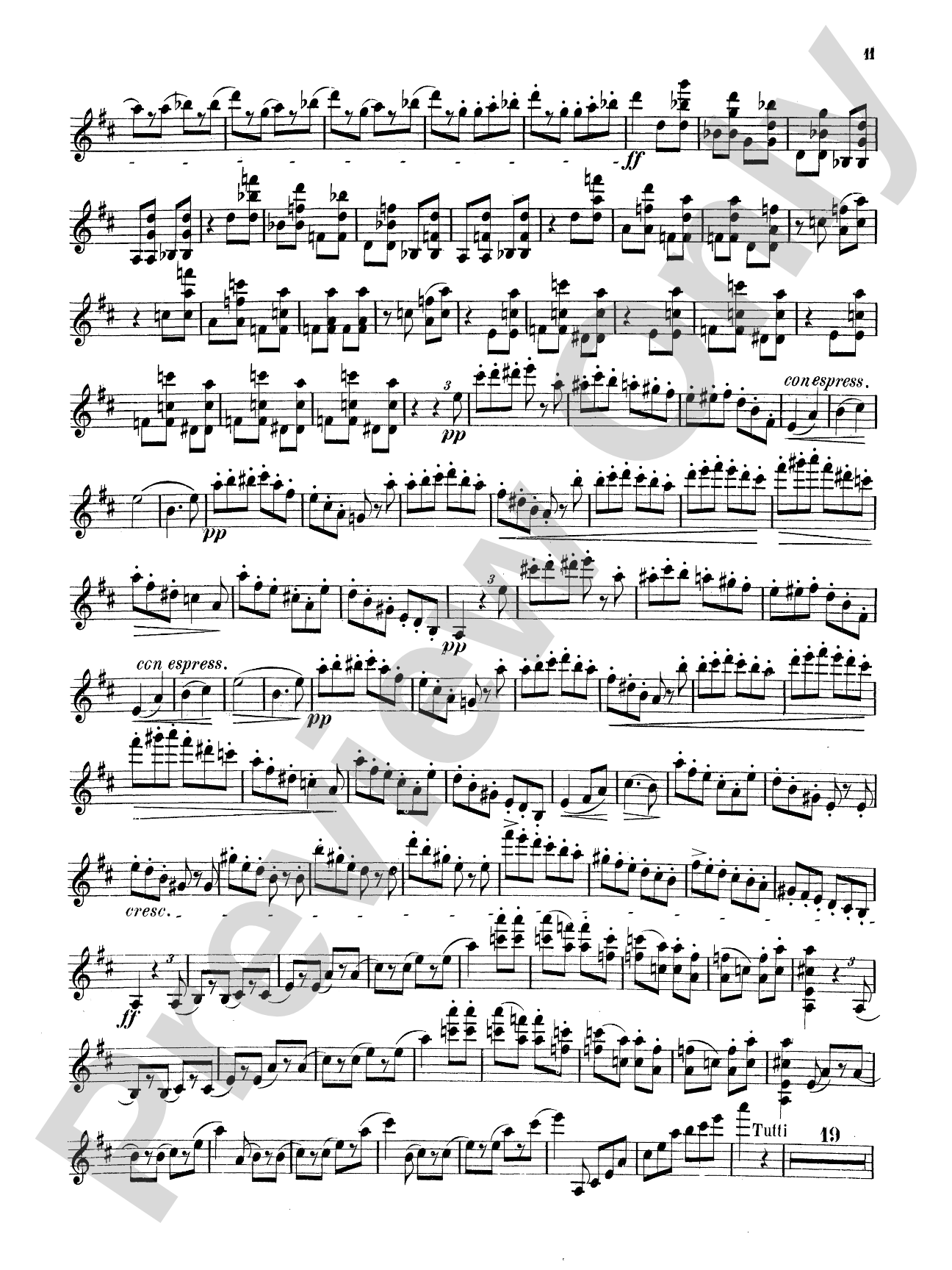 Strauss: Violin Concerto, Op. 8: Violin Book