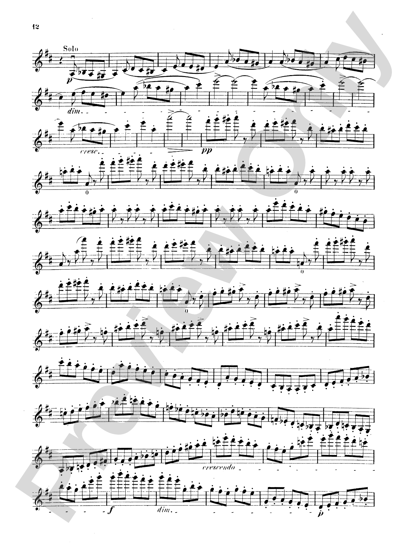 Strauss: Violin Concerto, Op. 8: Violin Book