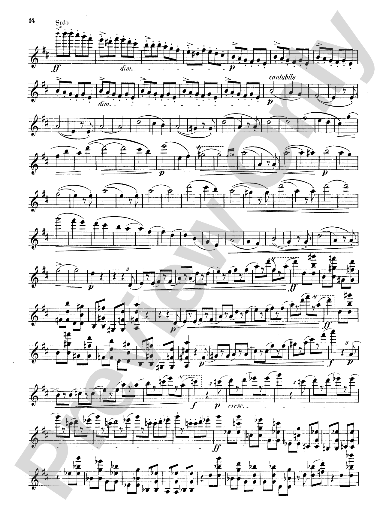 Strauss: Violin Concerto, Op. 8: Violin Book