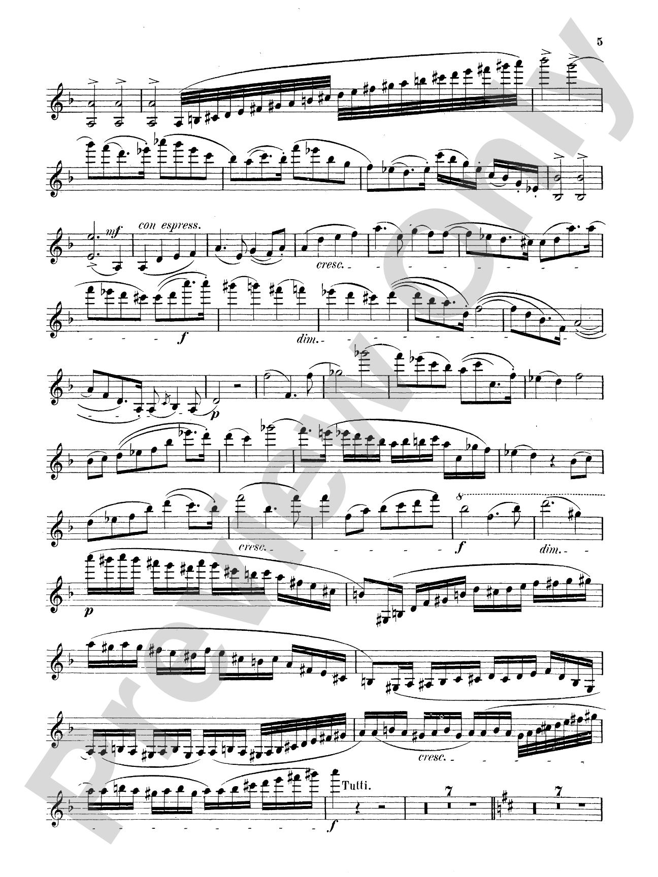 Strauss: Violin Concerto, Op. 8: Violin Book