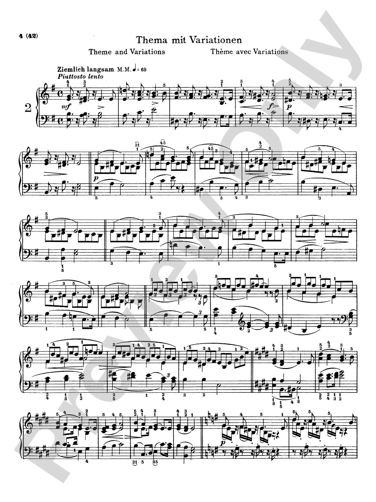 Schumann: Three Sonatas for the Young, Op. 118: Piano