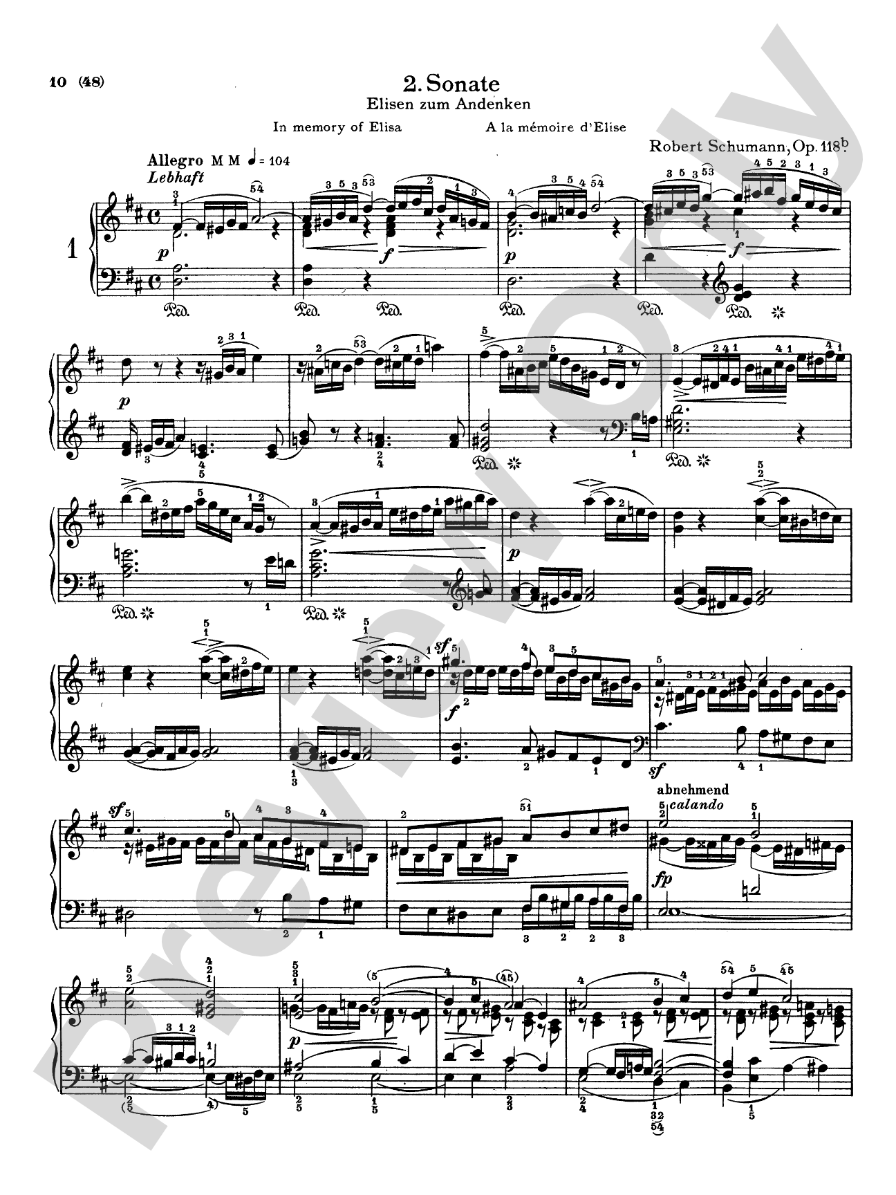 Schumann: Three Sonatas for the Young, Op. 118