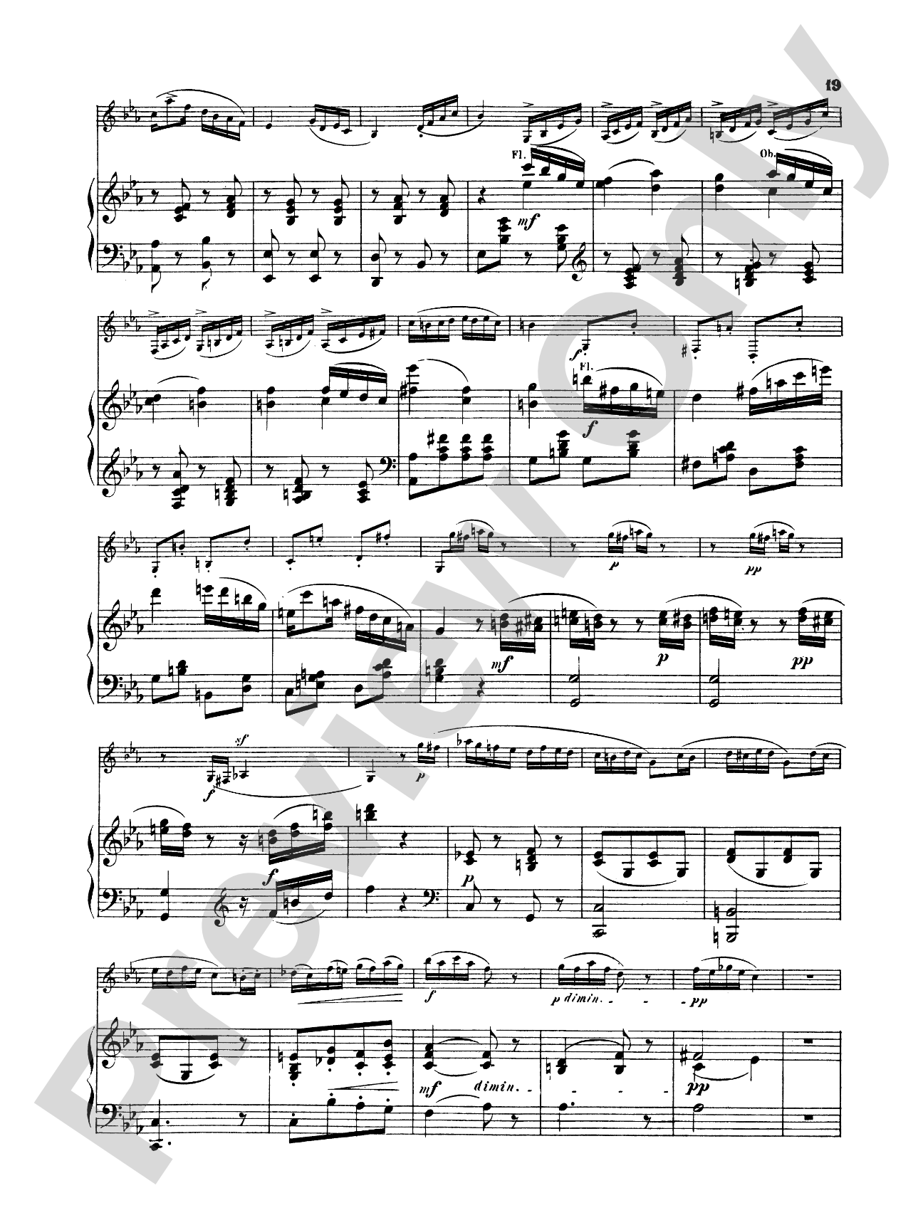 Spohr: Concerto No. 1 in C Minor, Op. 26: Clarinet Part(s)