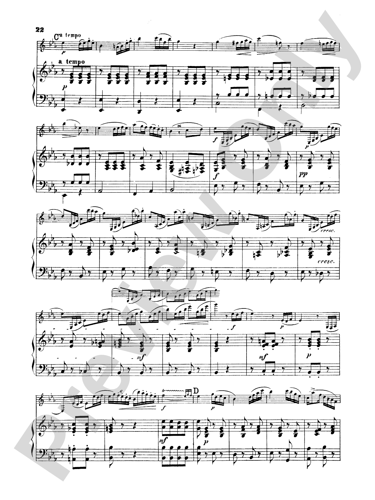 Spohr: Concerto No. 1 in C Minor, Op. 26: Clarinet Part(s)
