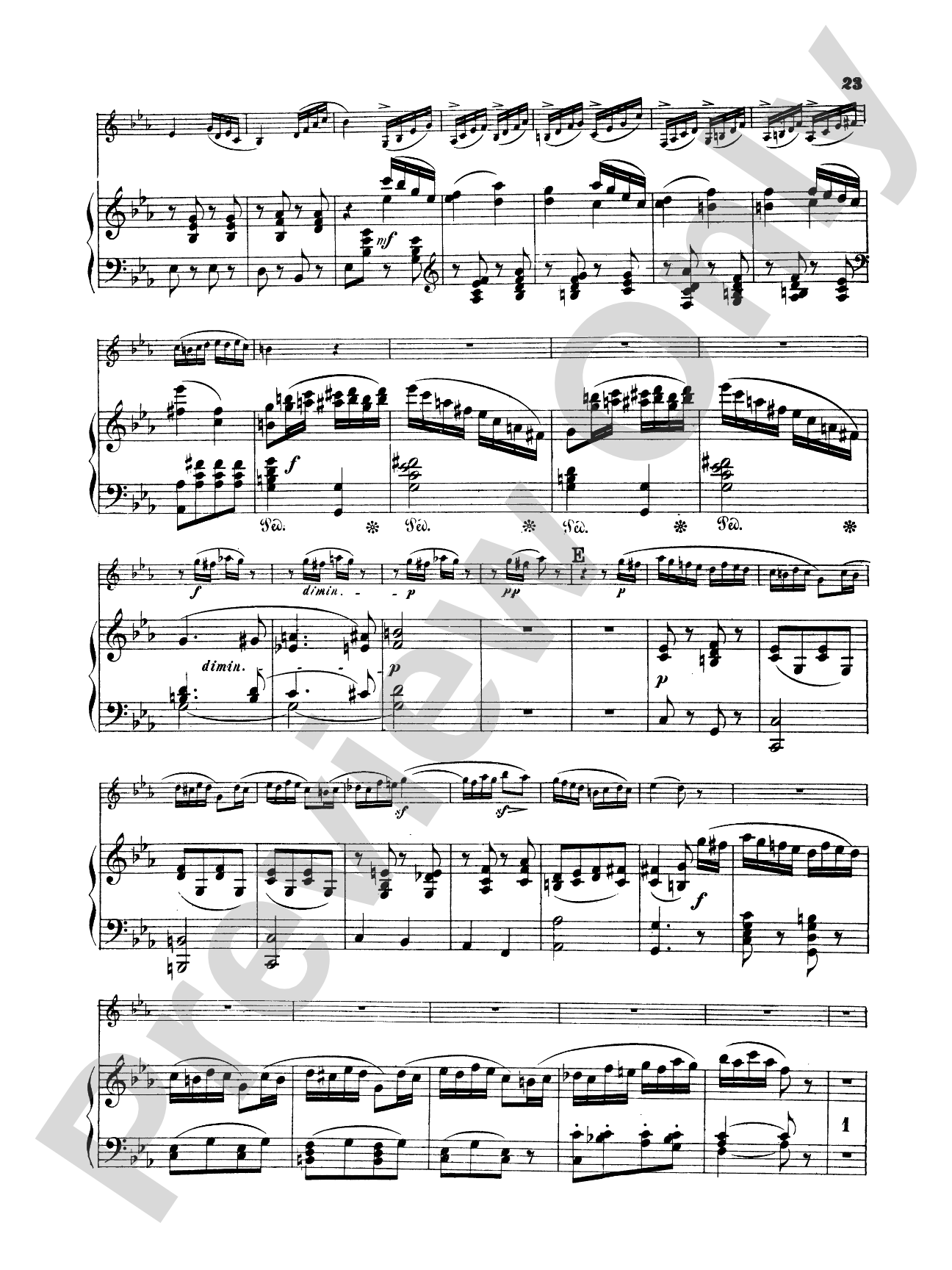 Spohr: Concerto No. 1 in C Minor, Op. 26: Clarinet Part(s)