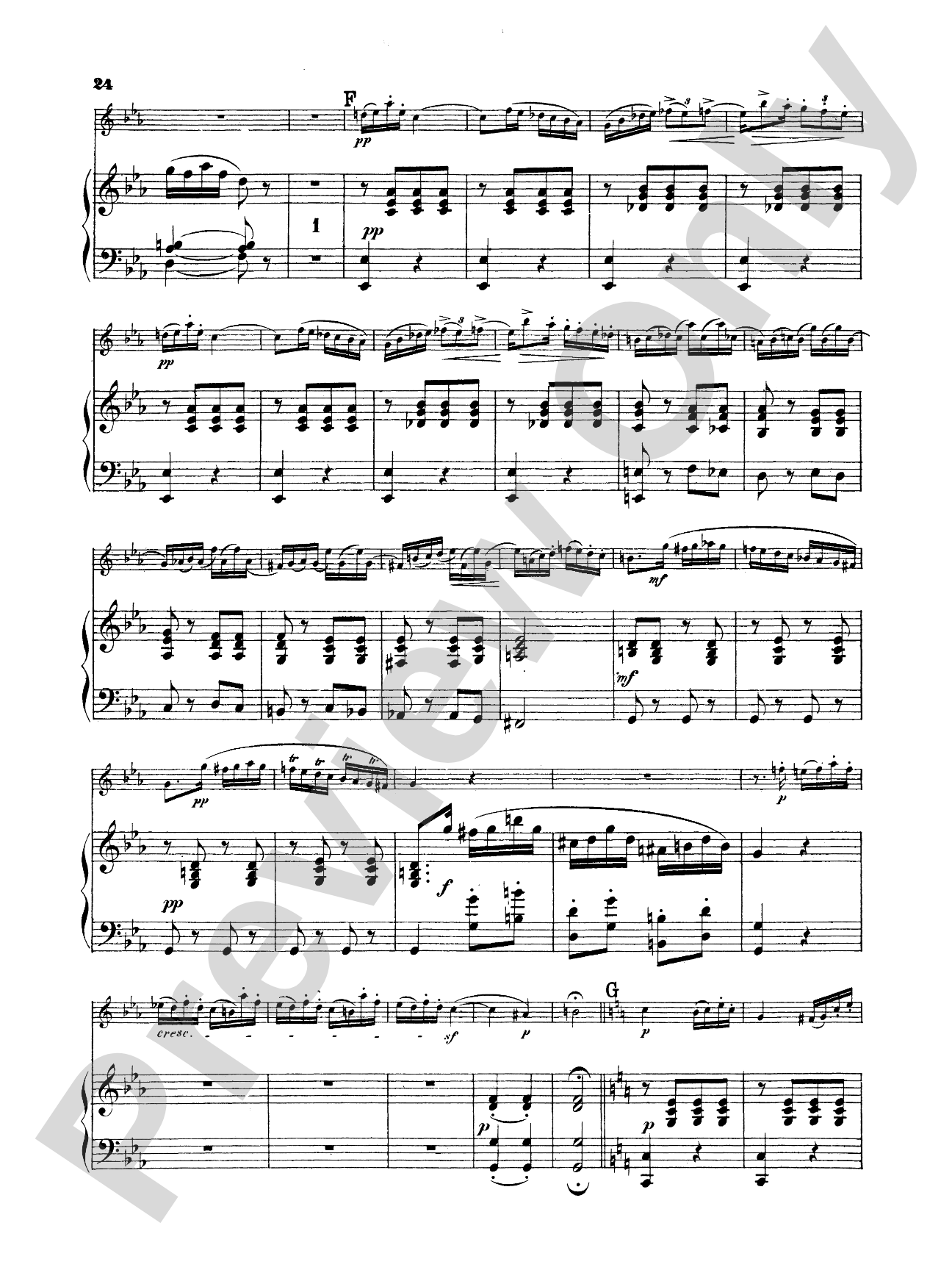 Spohr: Concerto No. 1 in C Minor, Op. 26: Clarinet Part(s)