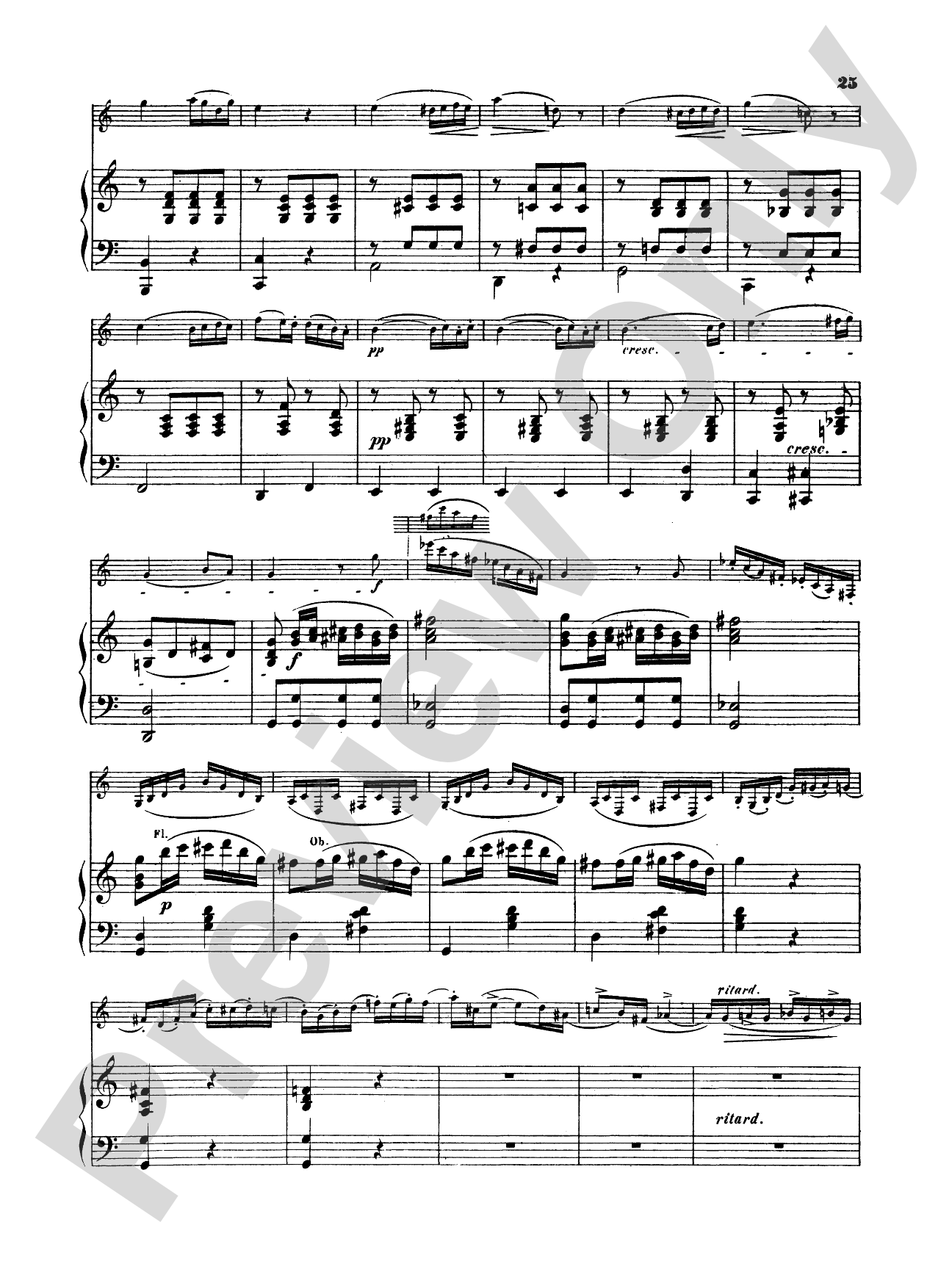 Spohr: Concerto No. 1 in C Minor, Op. 26: Clarinet Part(s)