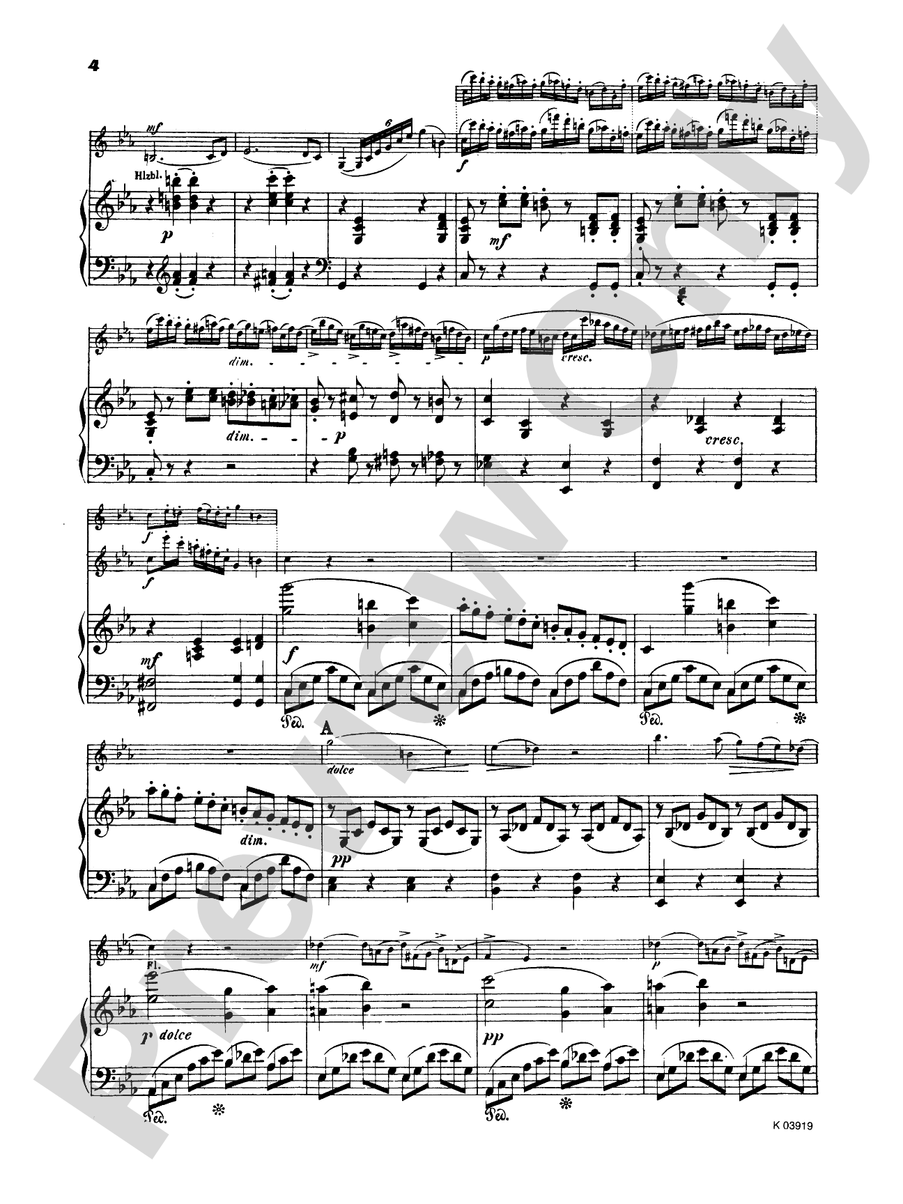 Spohr: Concerto No. 1 in C Minor, Op. 26: Clarinet Part(s)