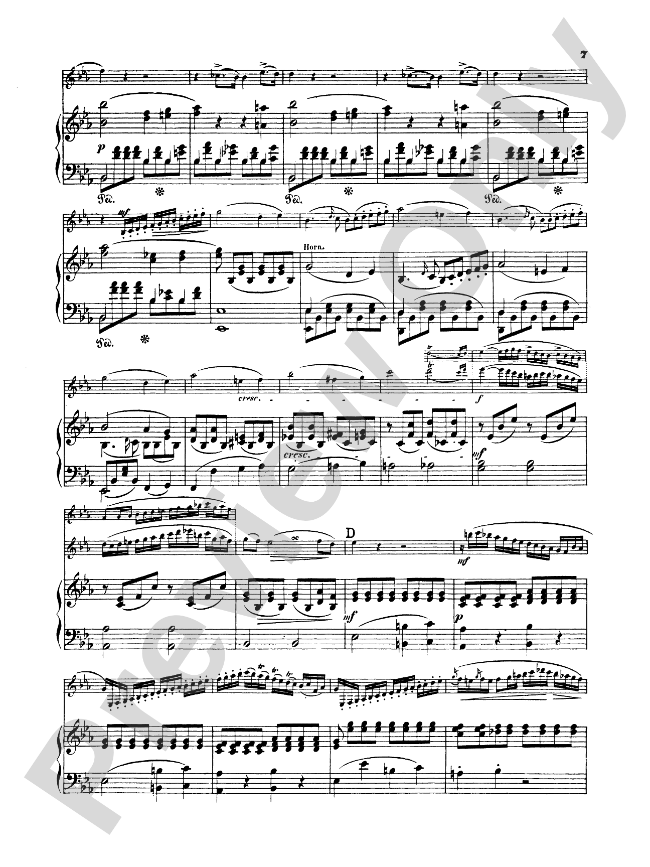 Spohr: Concerto No. 1 in C Minor, Op. 26: Clarinet Part(s)