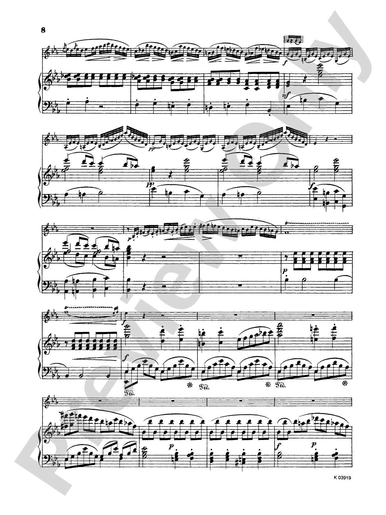 Spohr: Concerto No. 1 in C Minor, Op. 26: Clarinet Part(s)
