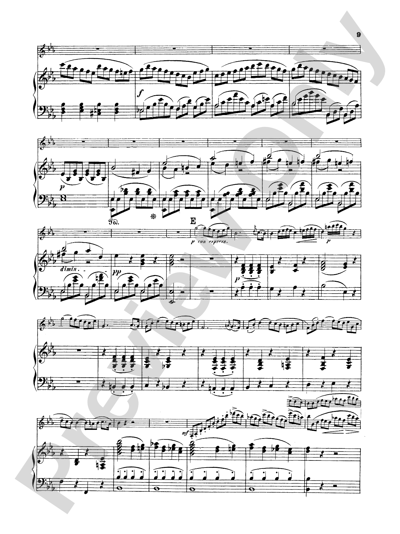 Spohr: Concerto No. 1 in C Minor, Op. 26: Clarinet Part(s)