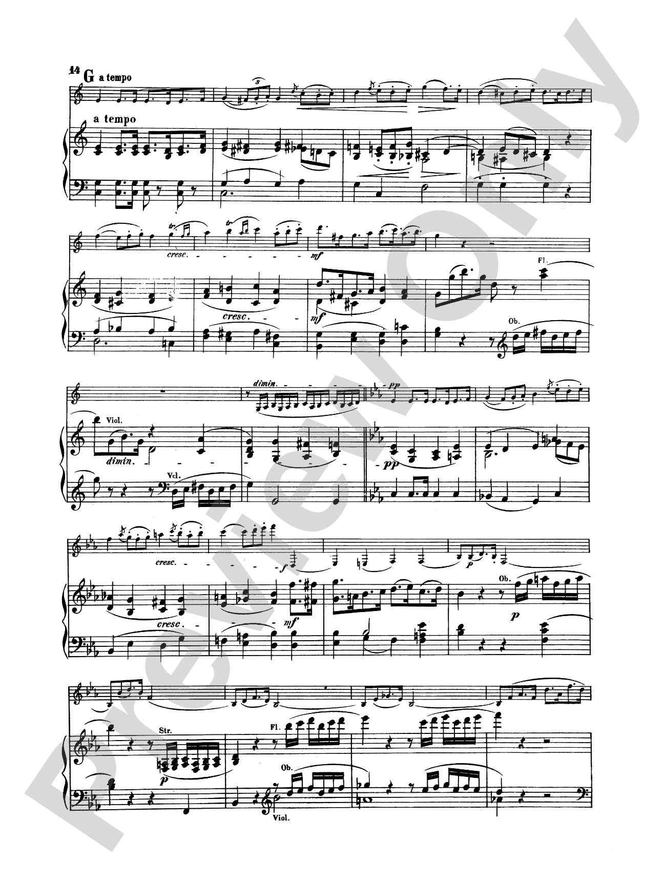 Spohr: Concerto No. 2 in E flat Major, Op. 57: Clarinet Part(s)