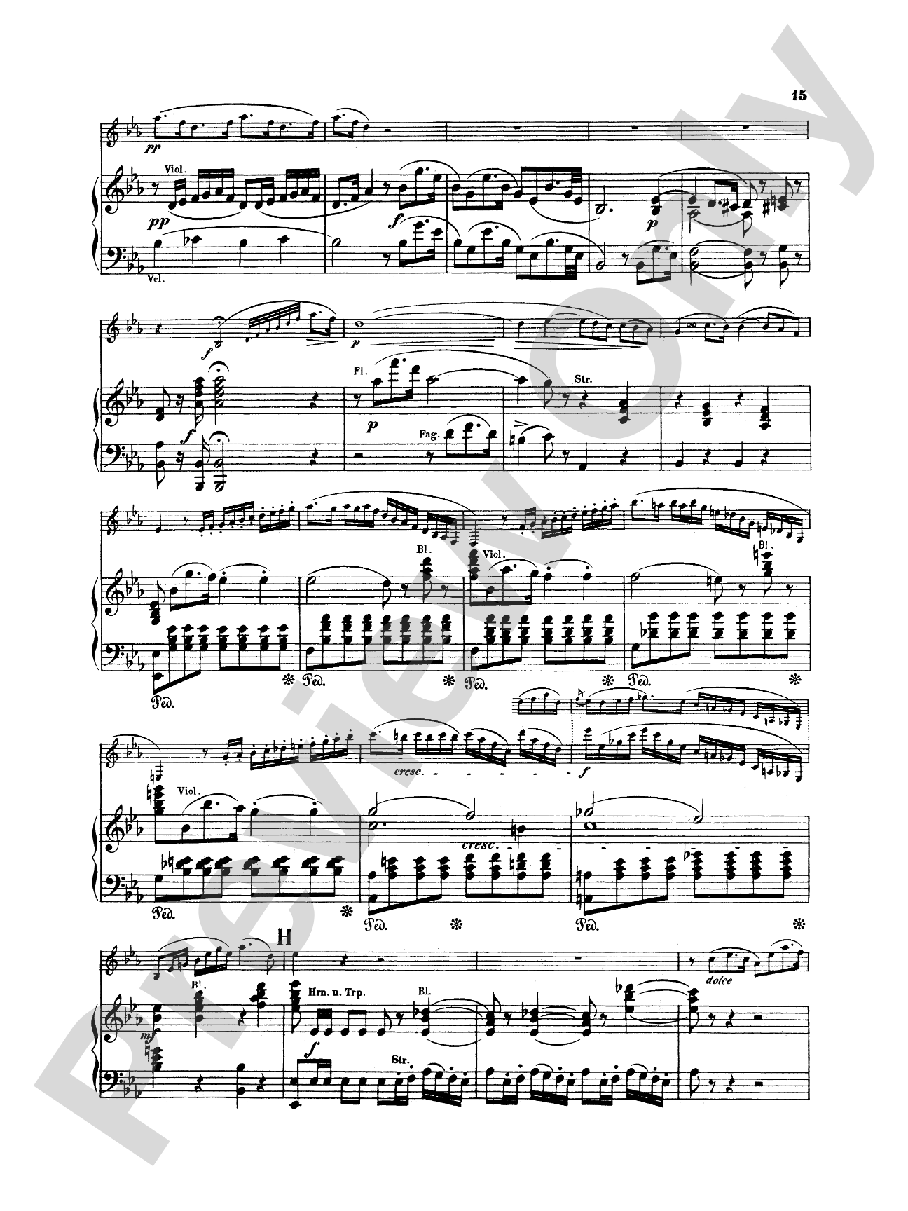 Spohr: Concerto No. 2 in E flat Major, Op. 57: Clarinet Part(s)