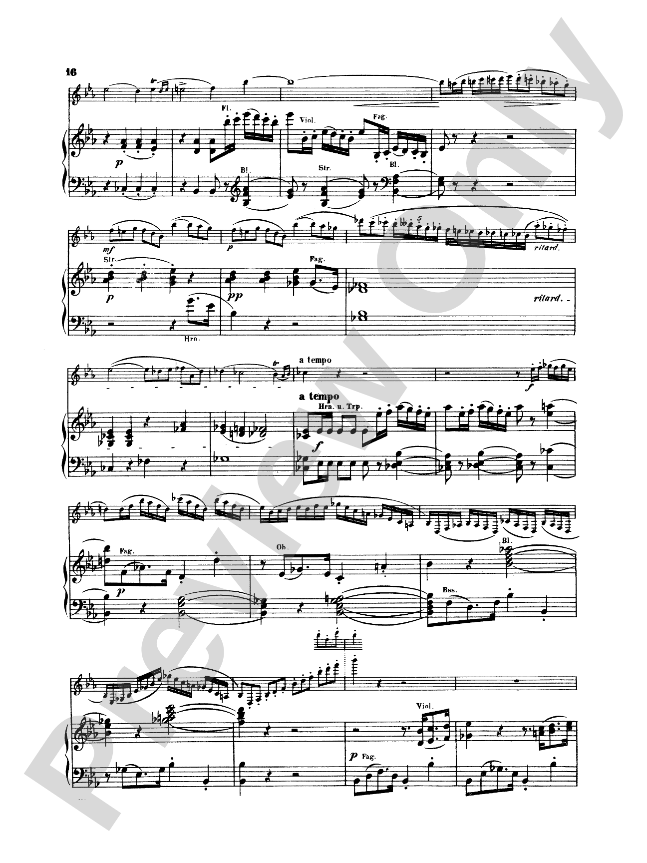 Spohr: Concerto No. 2 in E flat Major, Op. 57: Clarinet Part(s)