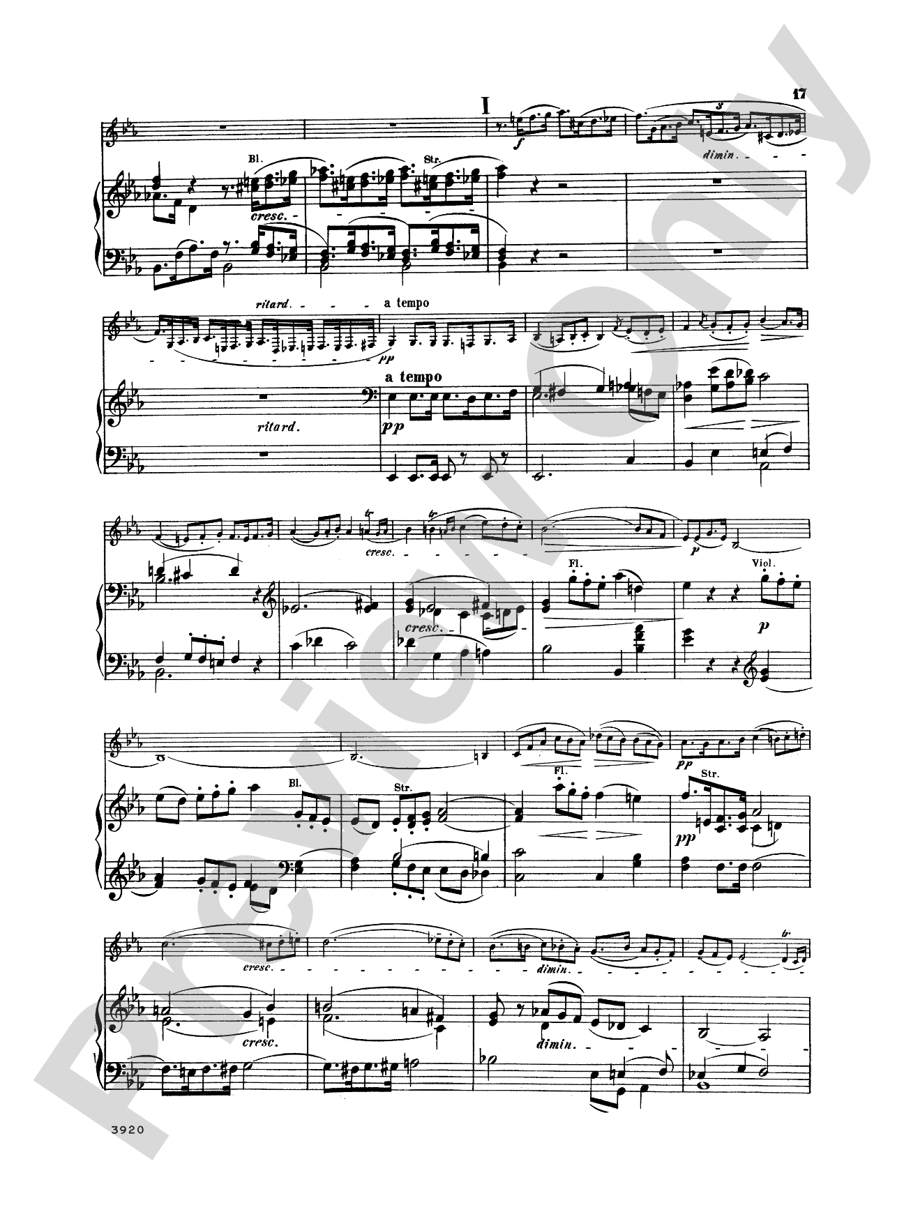 Spohr: Concerto No. 2 in E flat Major, Op. 57: Clarinet Part(s)