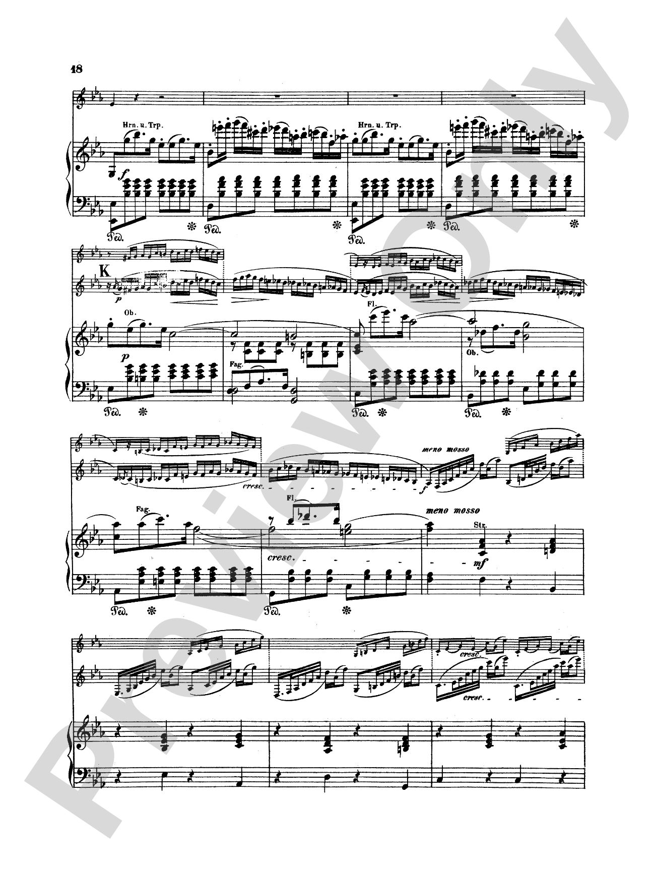 Spohr: Concerto No. 2 in E flat Major, Op. 57: Clarinet Part(s)