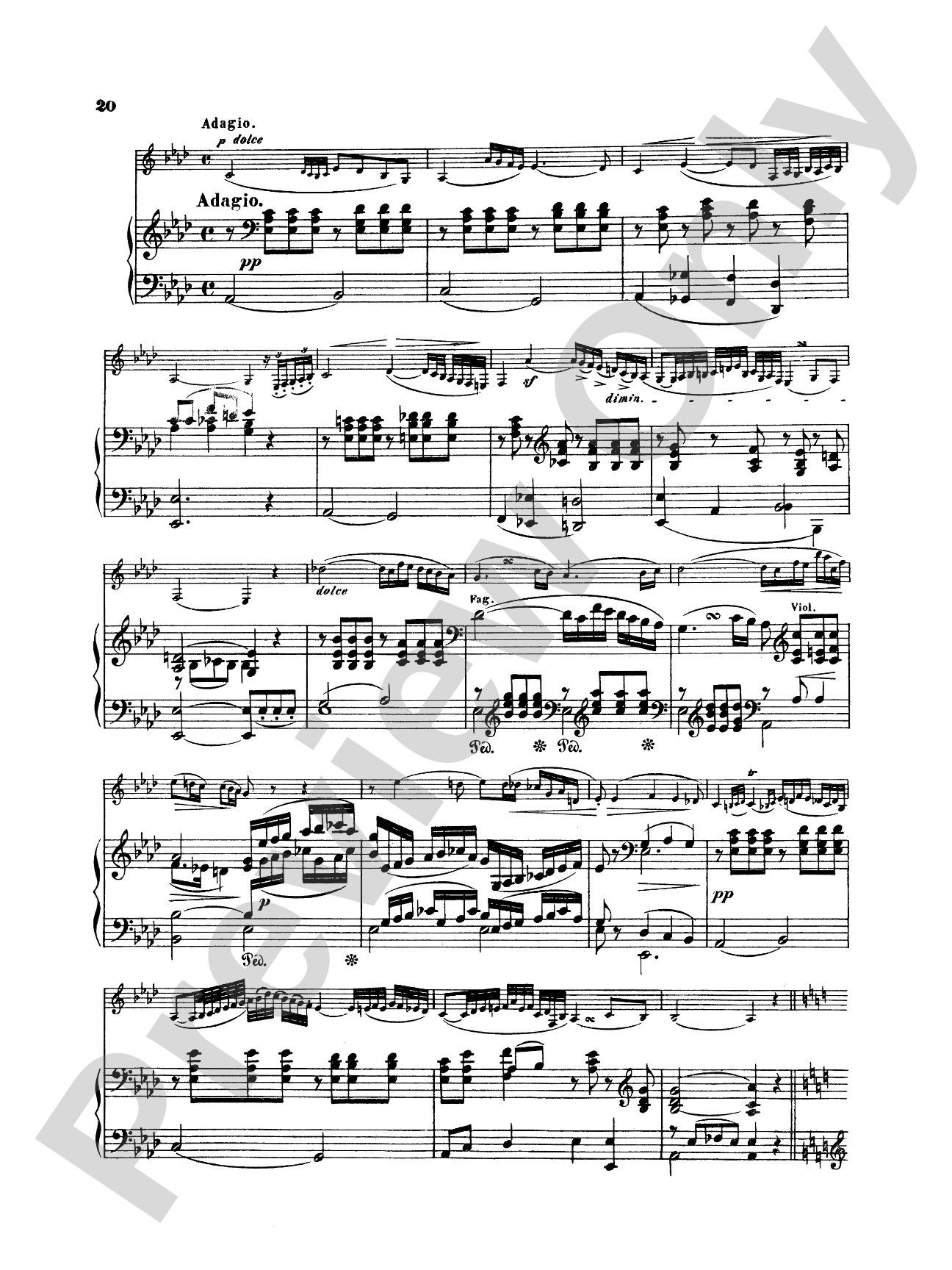 Spohr: Concerto No. 2 in E flat Major, Op. 57: Clarinet Part(s)