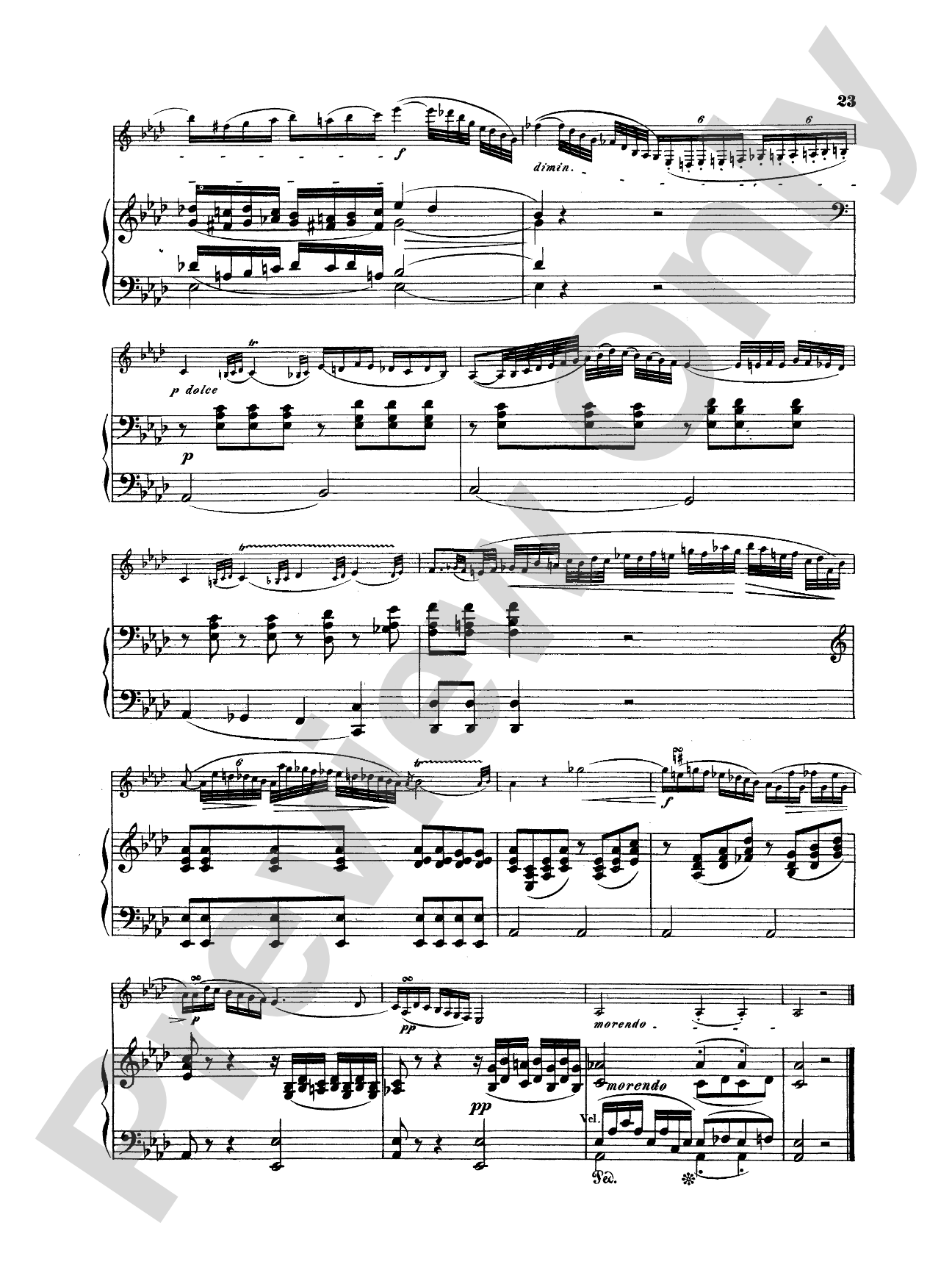 Spohr: Concerto No. 2 in E flat Major, Op. 57: Clarinet Part(s)