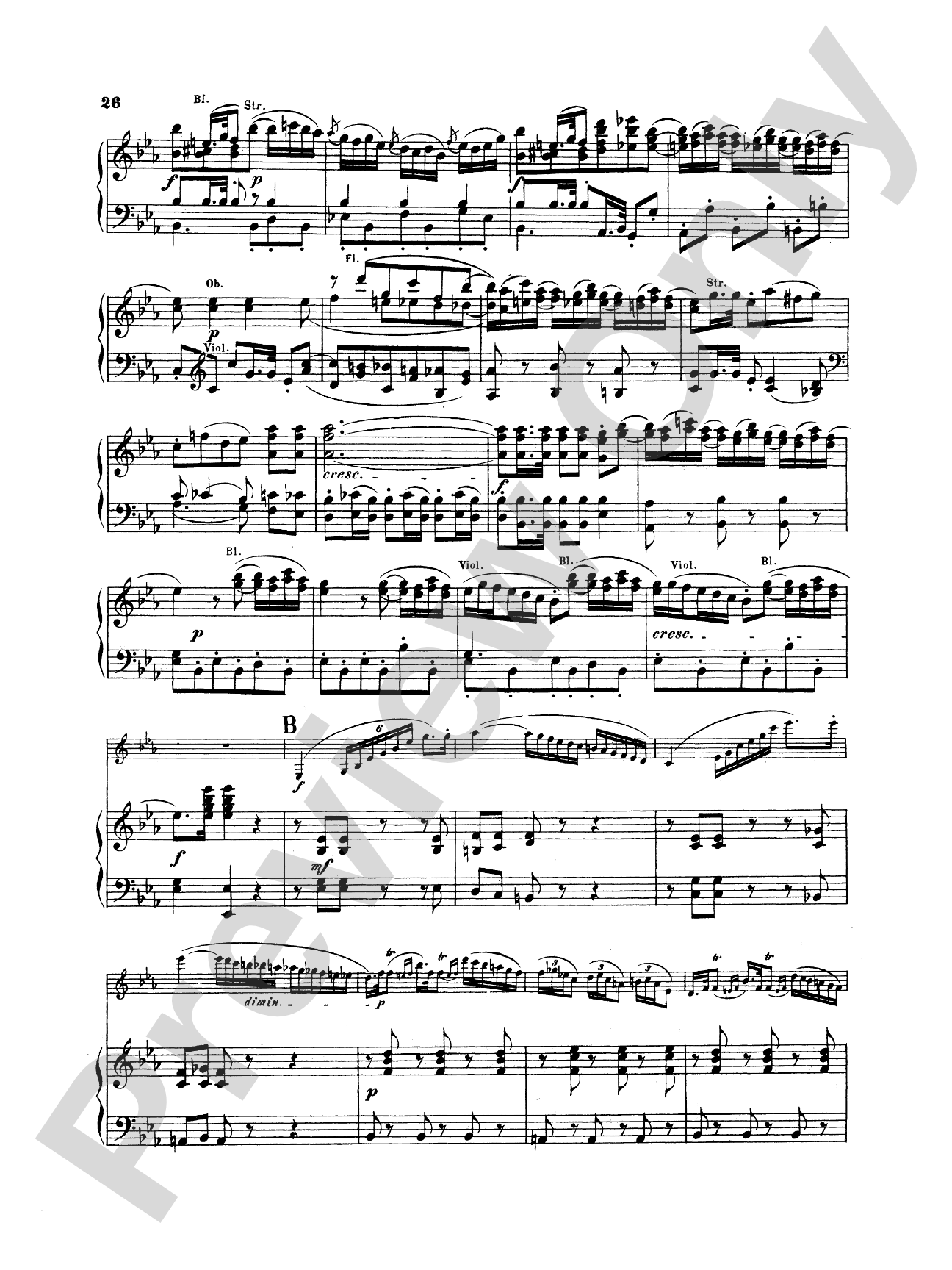 Spohr: Concerto No. 2 in E flat Major, Op. 57: Clarinet Part(s)