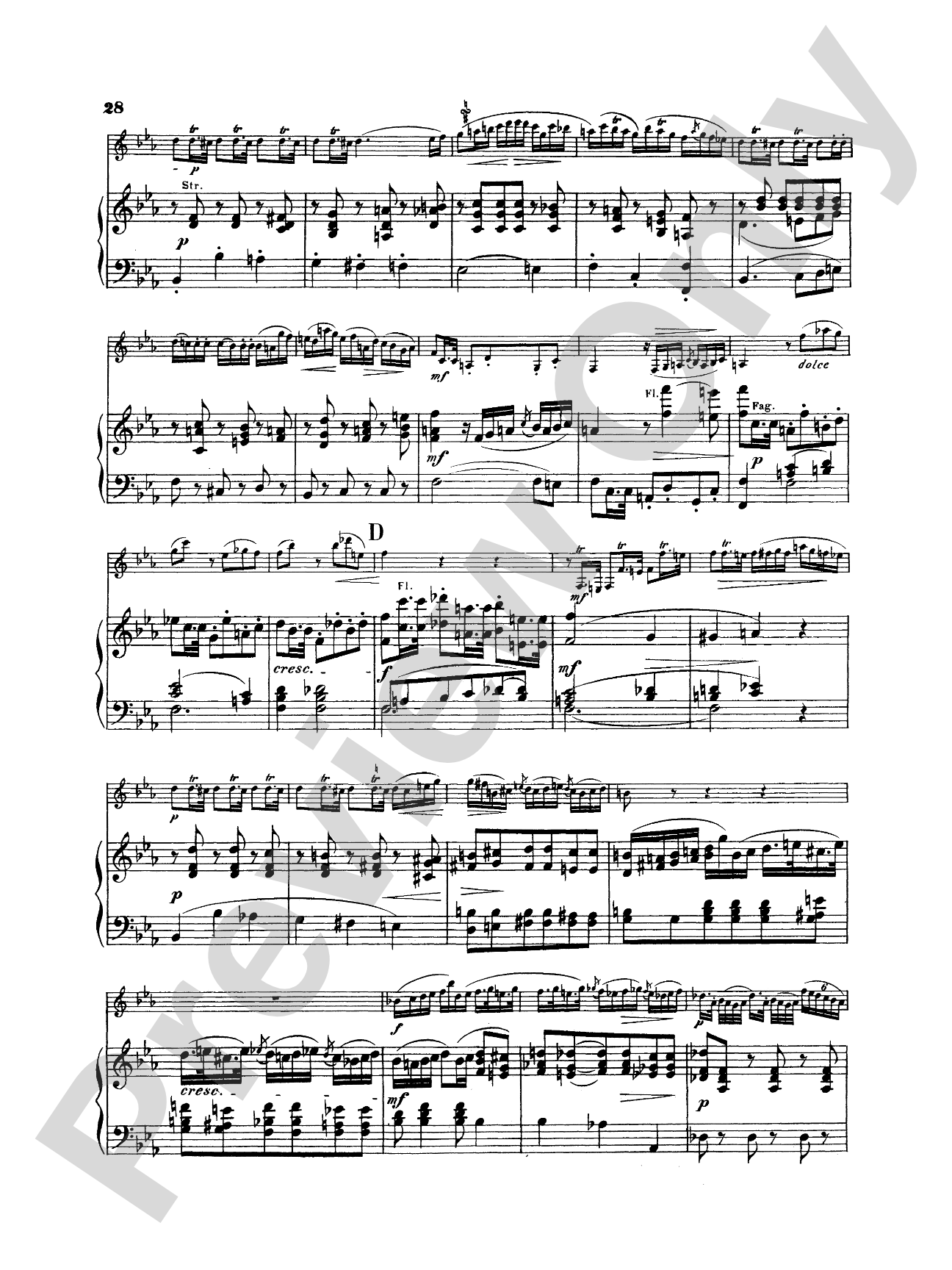 Spohr: Concerto No. 2 in E flat Major, Op. 57: Clarinet Part(s)