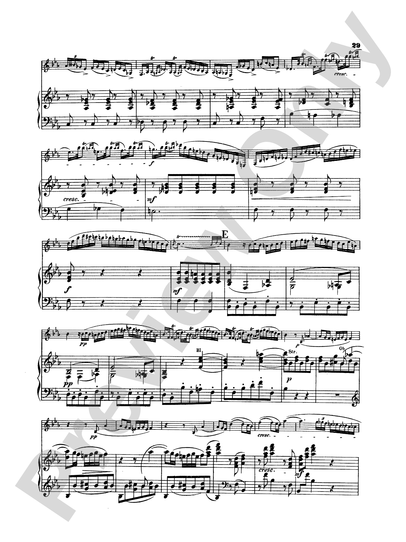 Spohr: Concerto No. 2 in E flat Major, Op. 57: Clarinet Part(s)